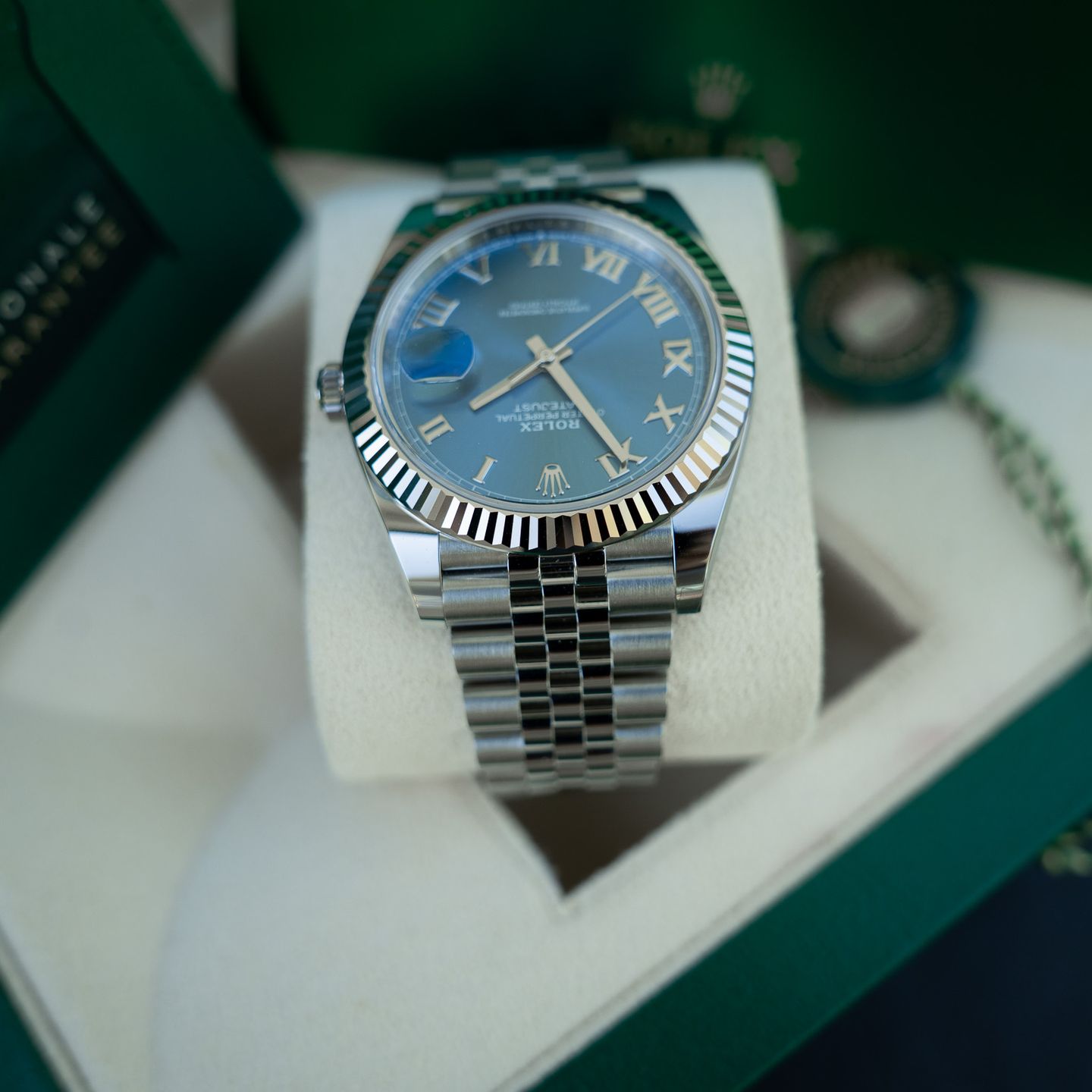 Rolex Datejust 41 126334 (2026) - Blue dial 41 mm Steel case (8/8)