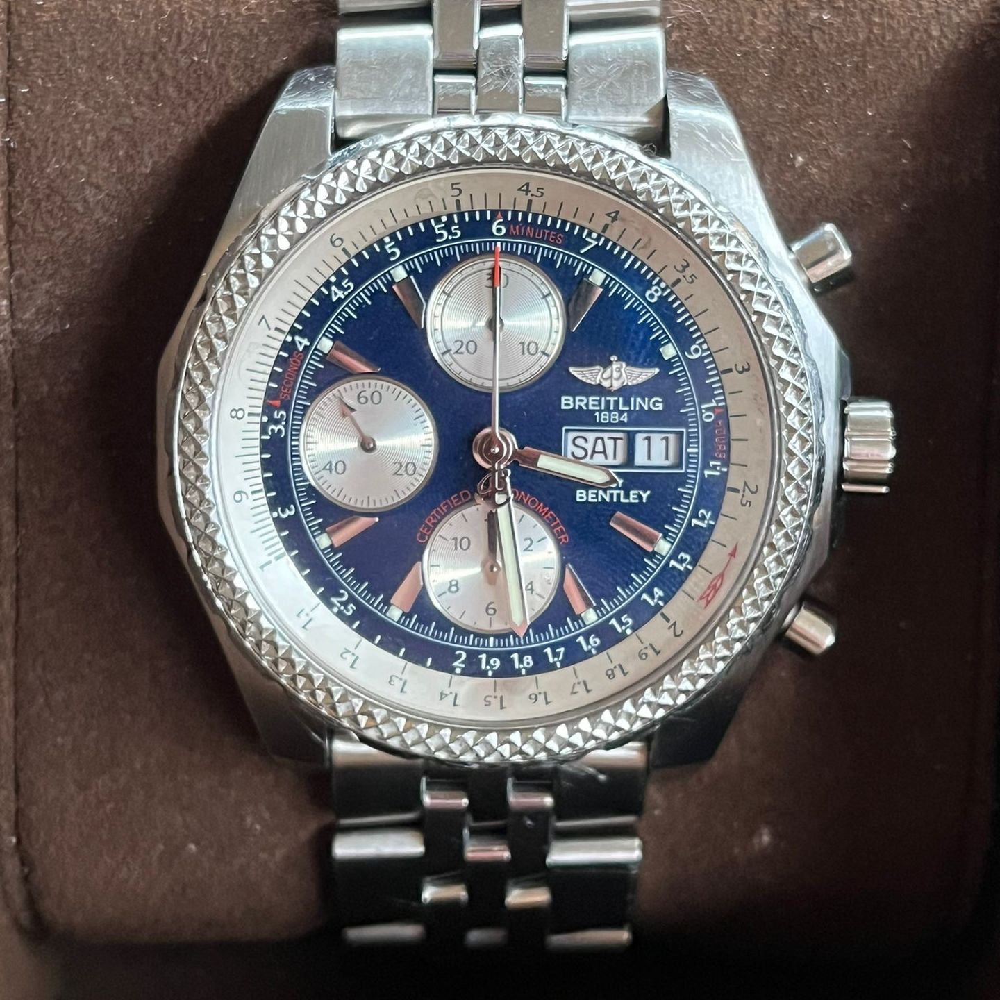 Breitling Bentley GT A13363 - (6/8)