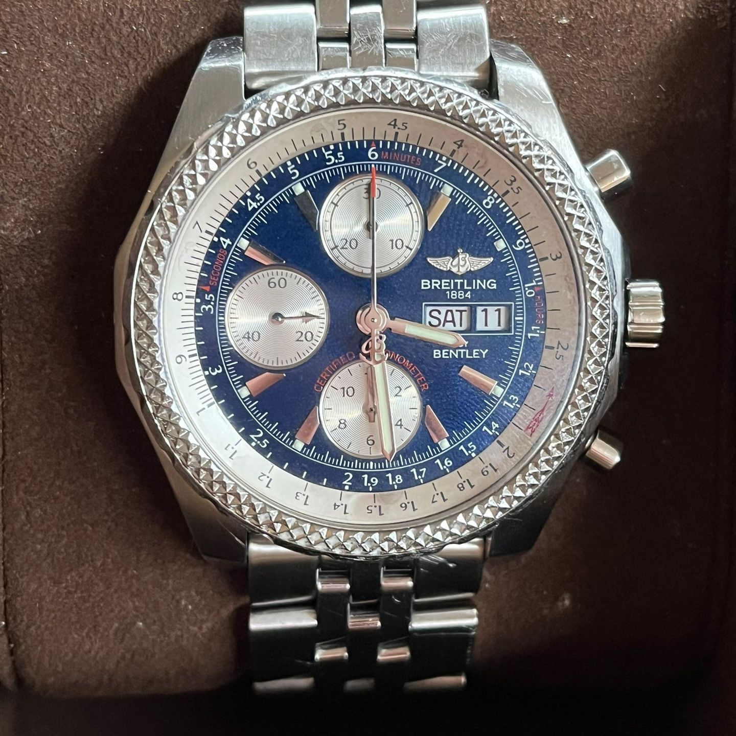 Breitling Bentley GT A13363 - (4/8)