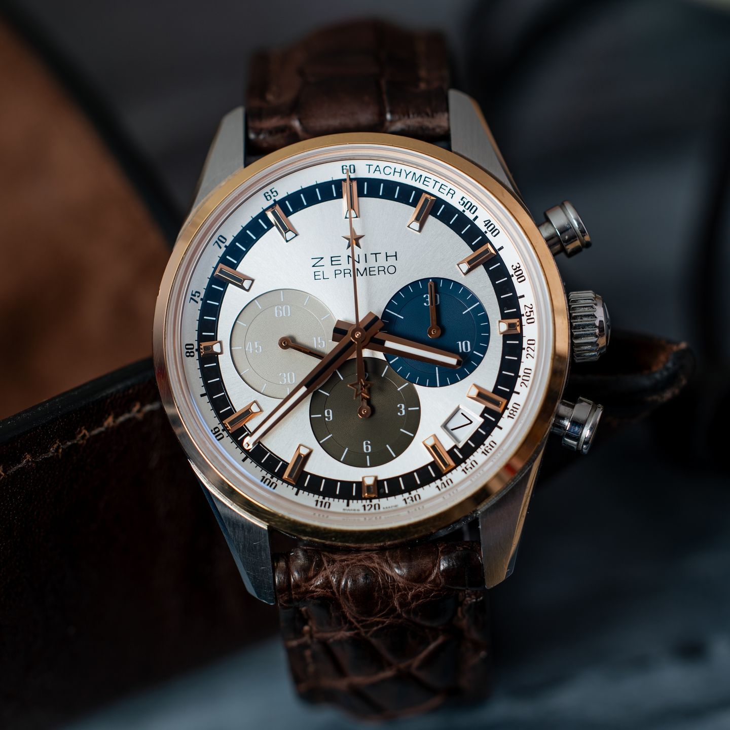 Zenith El Primero Chronomaster 51.2150.400/69.C713 (2019) - Silver dial 38 mm Steel case (1/7)