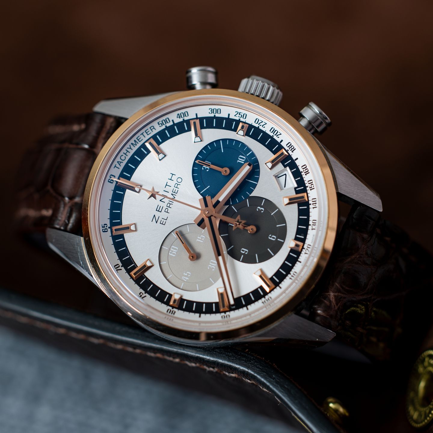 Zenith El Primero Chronomaster 51.2150.400/69.C713 (2019) - Silver dial 38 mm Steel case (3/7)