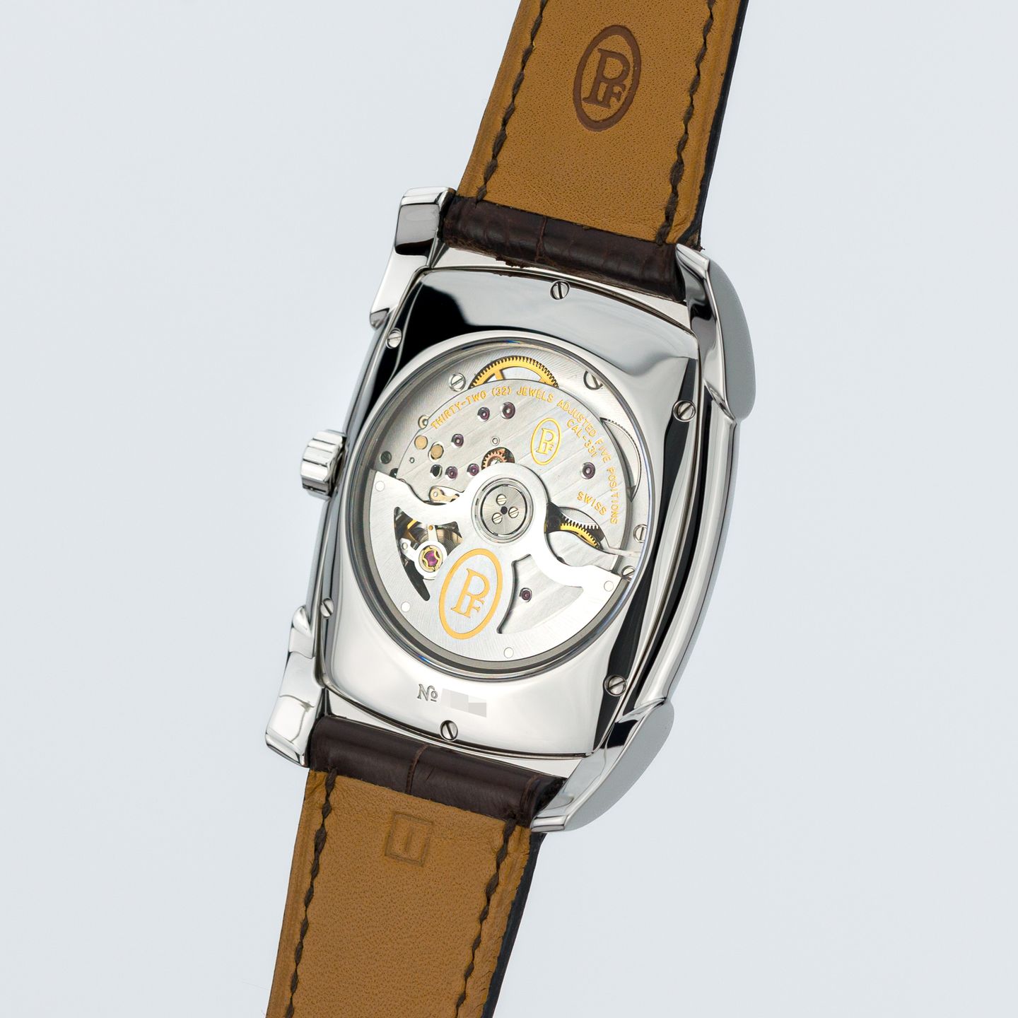 Parmigiani Fleurier Kalpa PFC124-0000301 (2021) - Bruin wijzerplaat 37mm Staal (4/8)