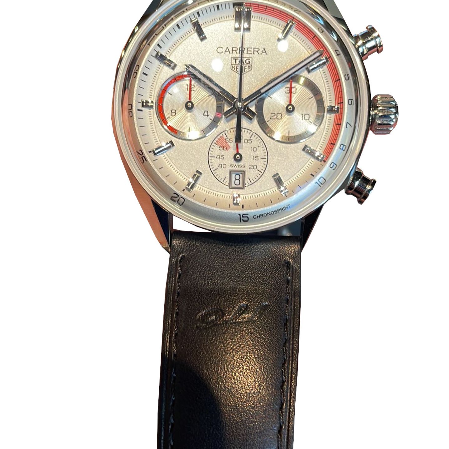 TAG Heuer Carrera Cbs2011.fc6529 (2024) - Wit wijzerplaat 42mm Staal (4/4)