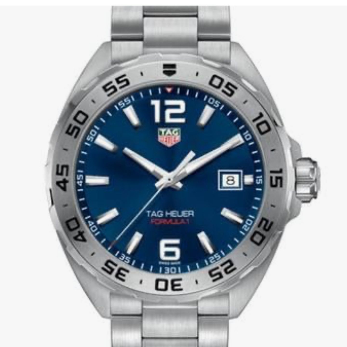 TAG Heuer Formula 1 Quartz WAZ1118.BA0875 (2024) - Blauw wijzerplaat 41mm Staal (1/1)