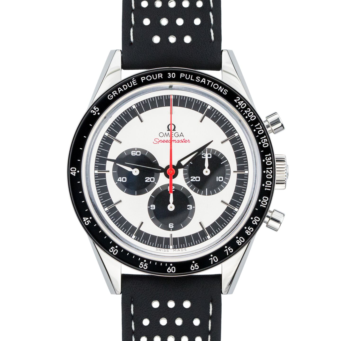 Omega Speedmaster Professional Moonwatch 311.32.40.30.02.001 (2019) - Silver dial 40 mm Steel case (1/8)