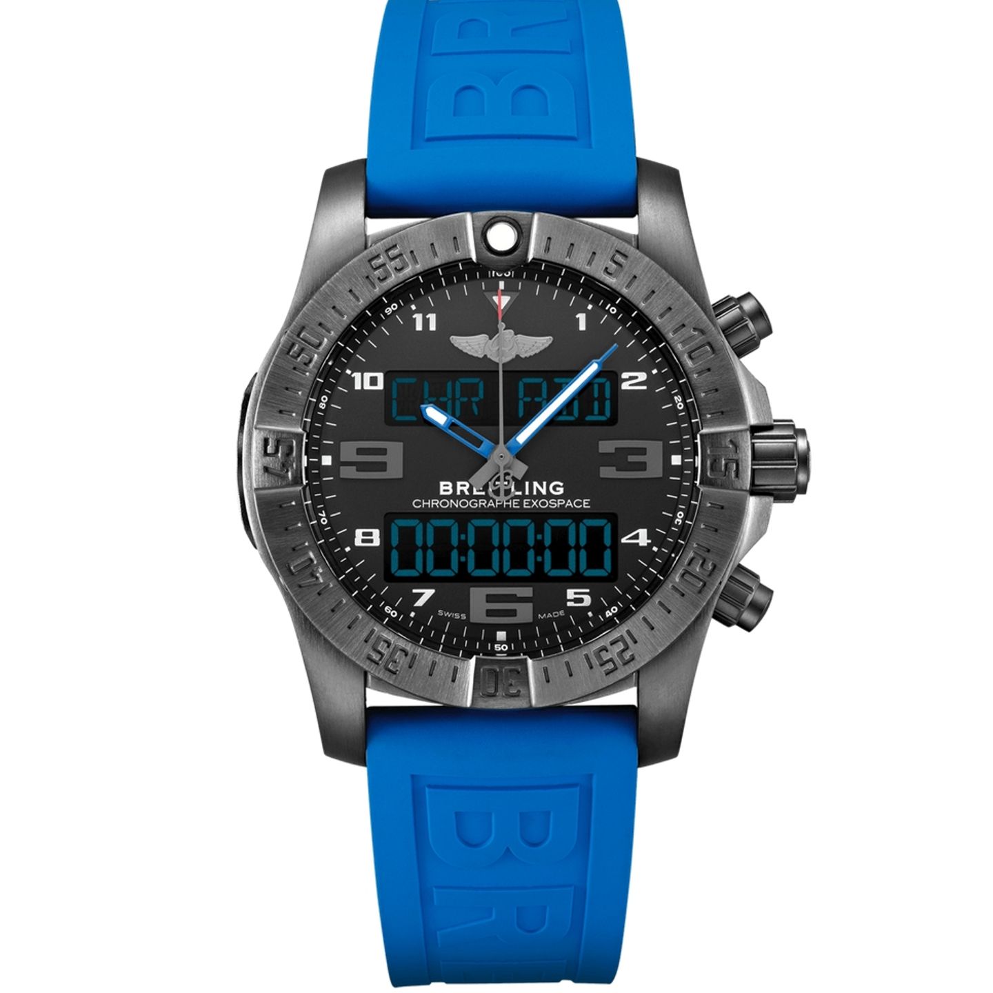 Breitling Exospace B55 Connected VB5510H21B1S1 (2023) - Zwart wijzerplaat 46mm Titanium (1/1)