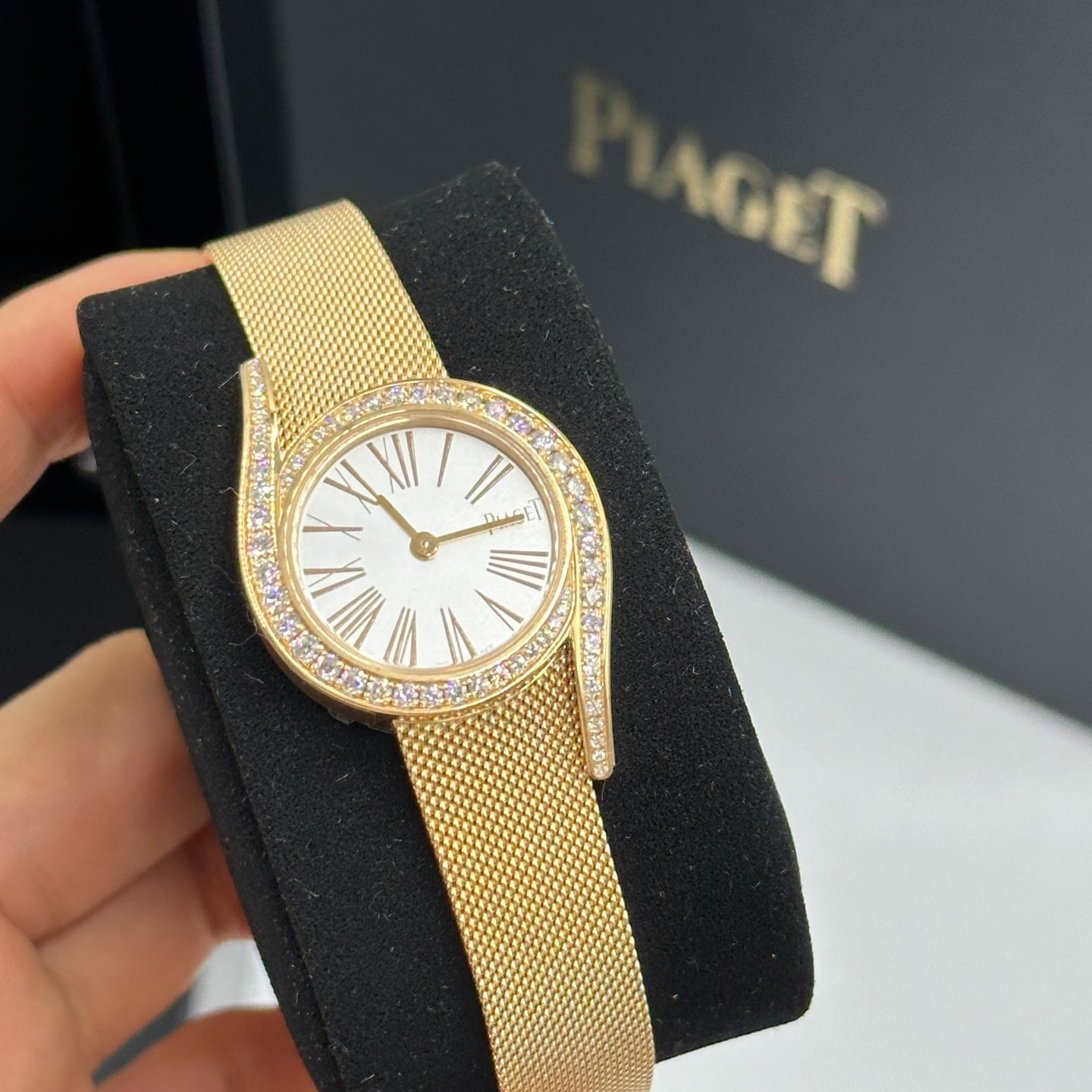 Piaget Limelight G0A42213 (2020) - Zilver wijzerplaat 26mm Roségoud (5/8)