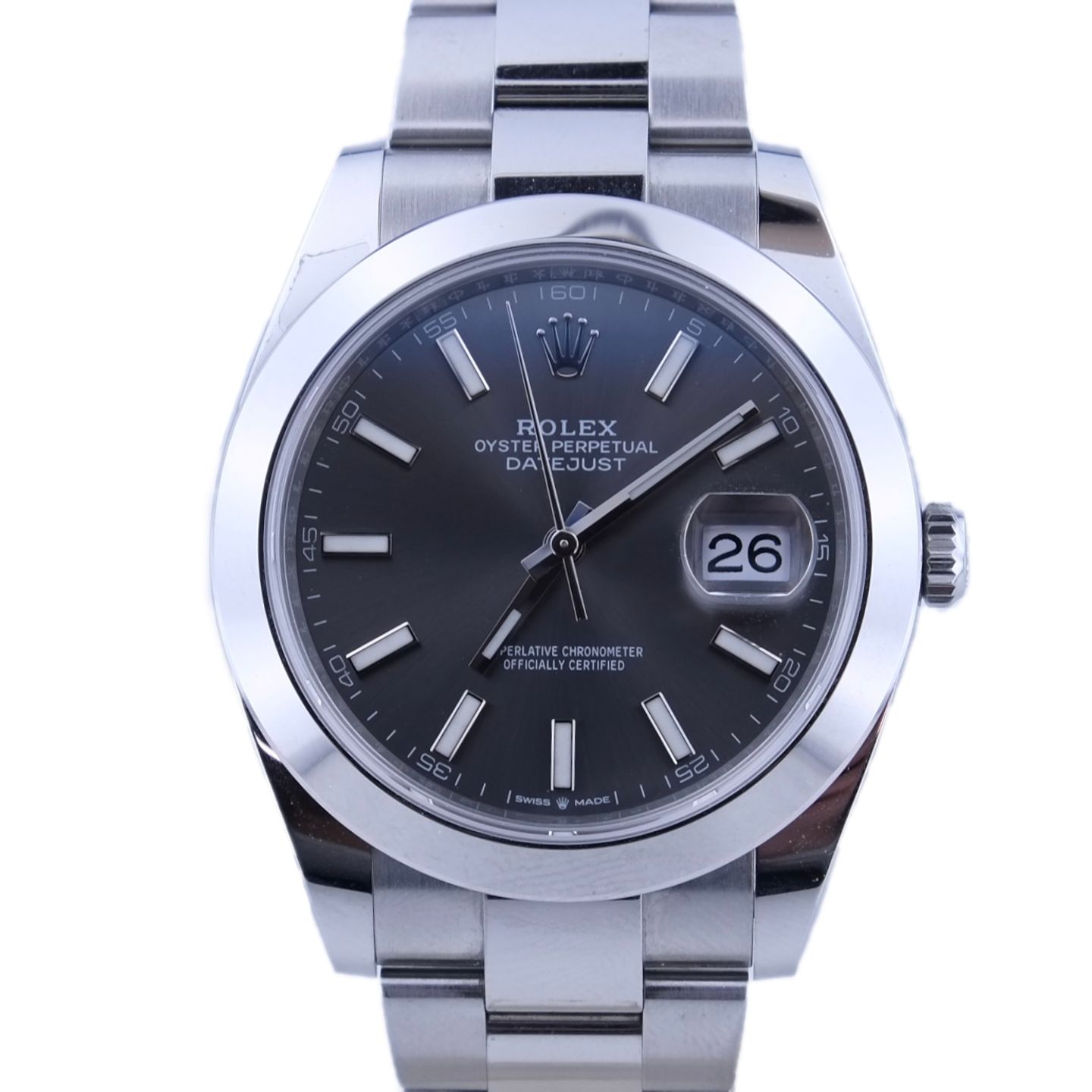 Rolex Datejust 41 126300 (2023) - Grey dial 41 mm Steel case (1/1)