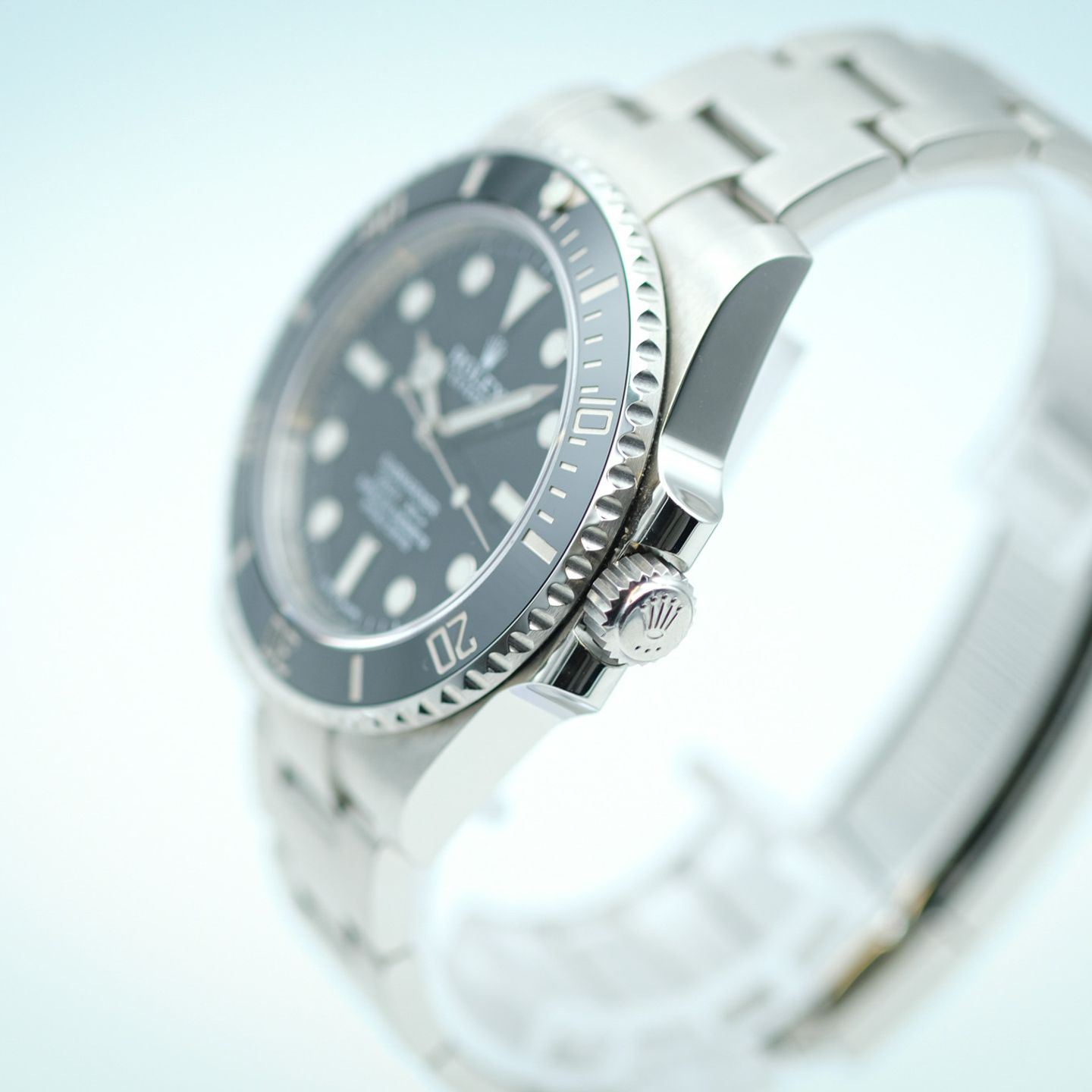 Rolex Submariner No Date 114060 (2013) - Black dial 40 mm Steel case (4/8)