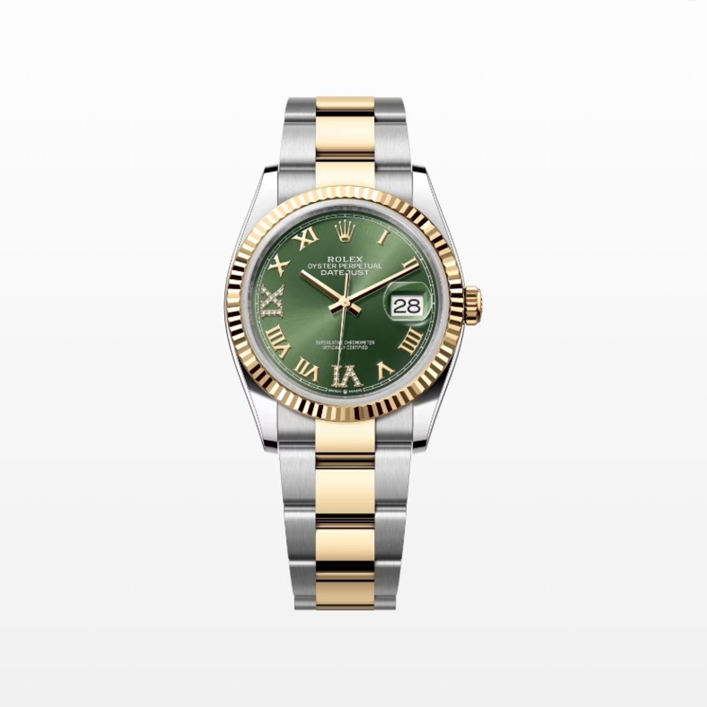 Rolex Datejust 36 126233 (2024) - Unknown dial 36 mm Gold/Steel case (1/1)
