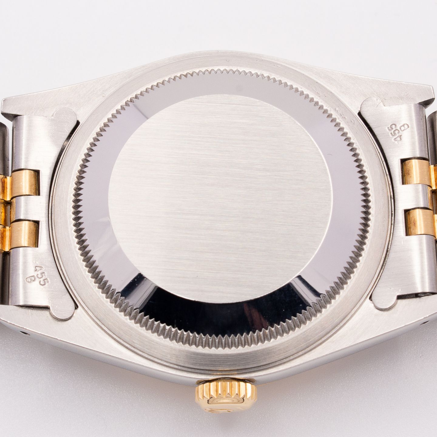 Rolex Datejust 36 16233 (1991) - Champagne dial 36 mm Gold/Steel case (7/8)