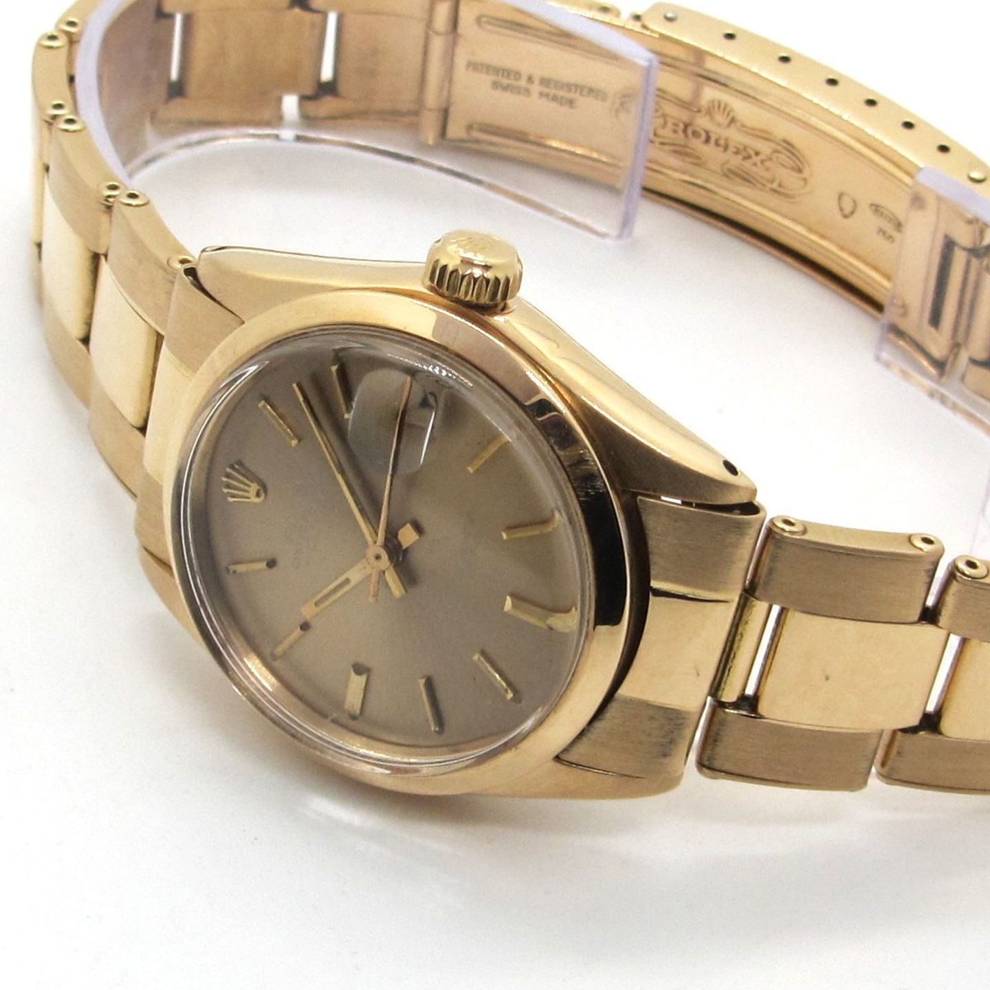 Rolex Datejust 6824 (1973) - Gold dial 31 mm Yellow Gold case (5/5)