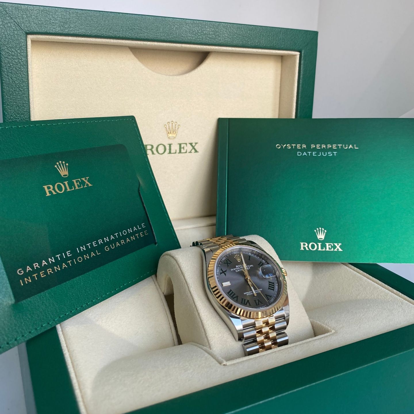 Rolex Datejust 36 126233 (2021) - Grey dial 36 mm Steel case (1/4)