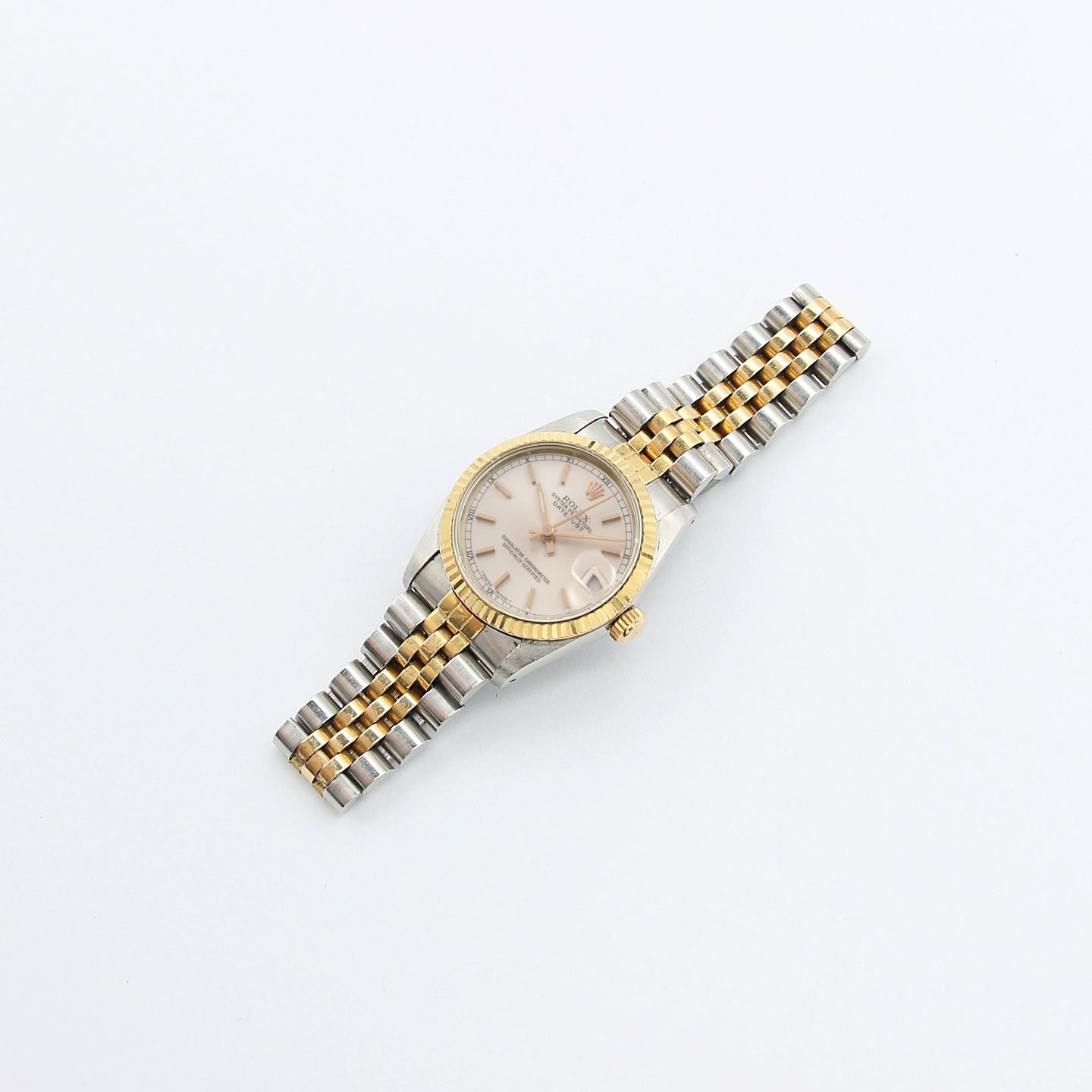 Rolex Datejust 31 68273 (Unknown (random serial)) - Silver dial 31 mm Gold/Steel case (4/7)