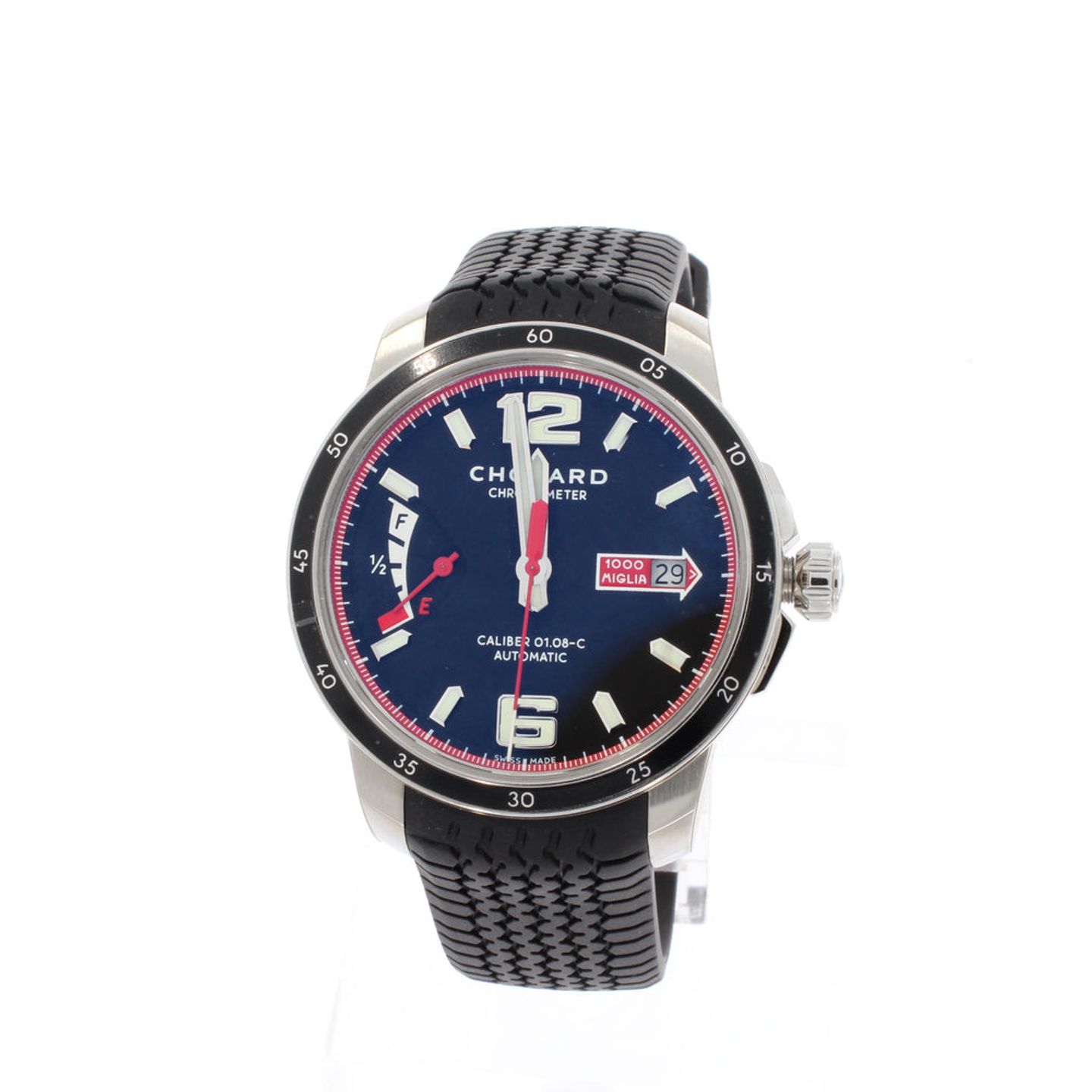 Chopard Mille Miglia 168566-3001 (2024) - Zwart wijzerplaat 43mm Staal (1/5)