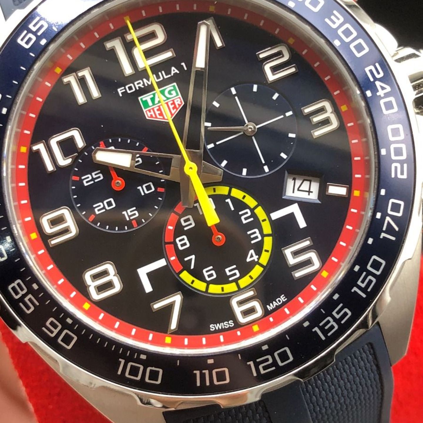 TAG Heuer Formula 1 Quartz CAZ101AL.FT8052 (2023) - Blauw wijzerplaat 43mm Staal (5/8)