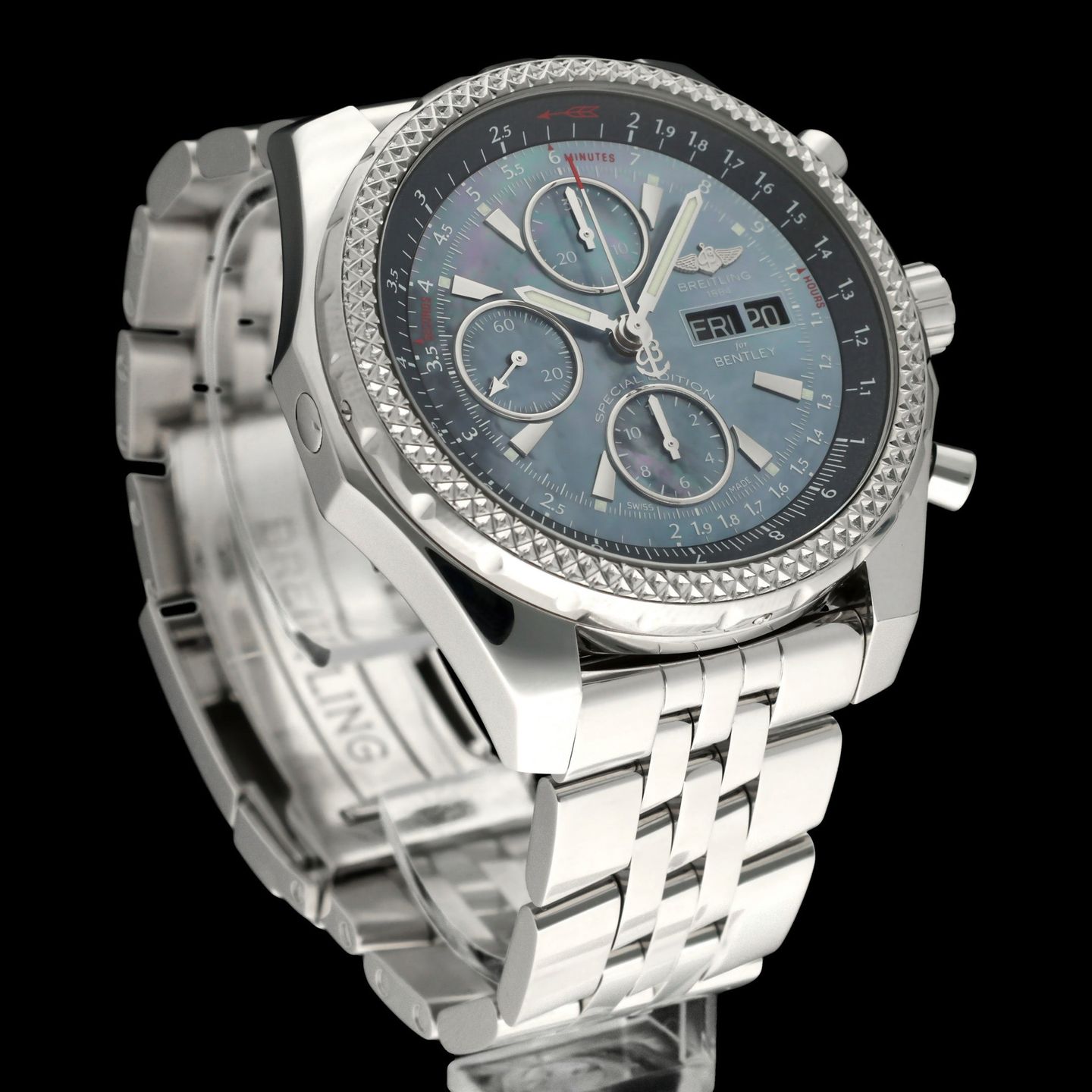 Breitling Bentley GT A13362 (2018) - 45mm Staal (5/8)