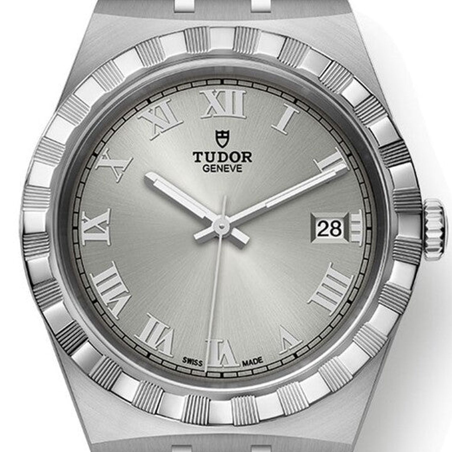 Tudor Royal 28500 (2026) - Zilver wijzerplaat 38mm Staal (1/1)