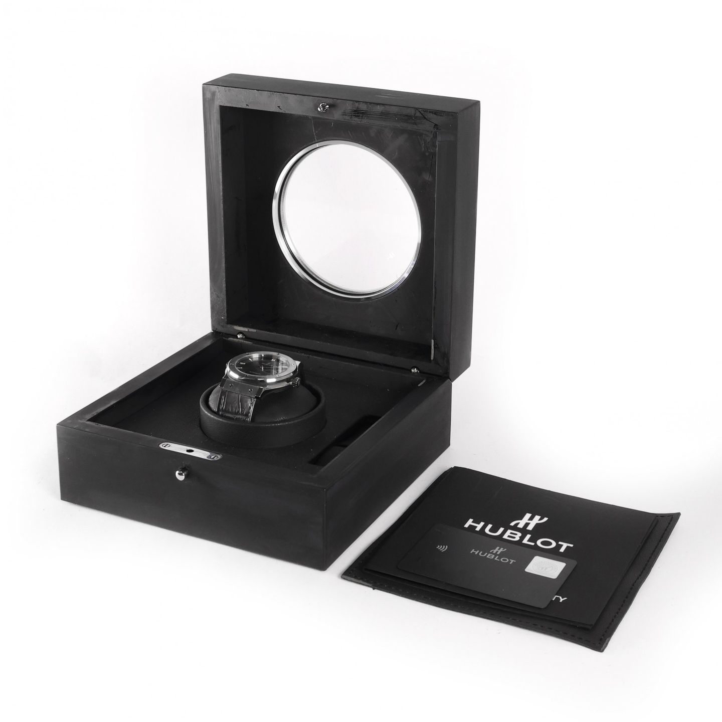 Hublot Classic Fusion Racing Grey 511.NX.7071.LR (2017) - Grijs wijzerplaat 45mm Titanium (3/3)