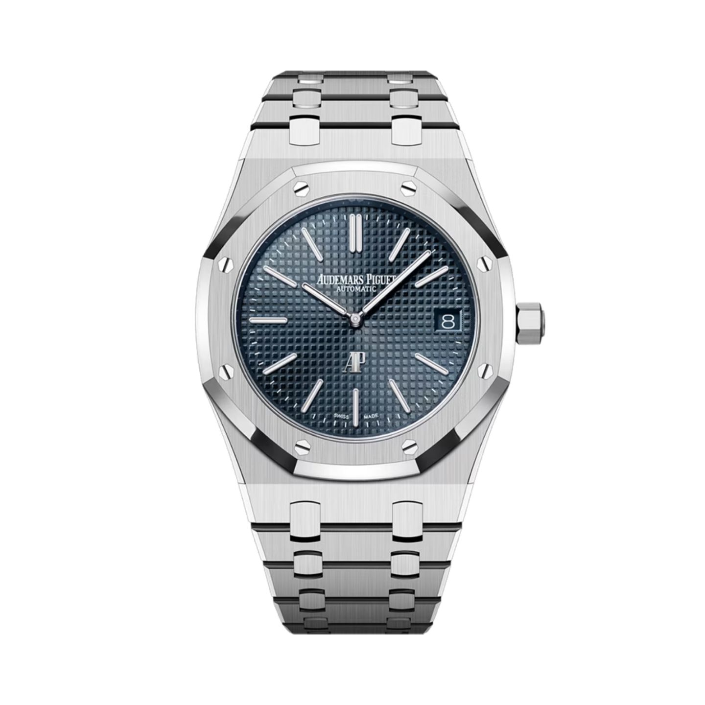 Audemars Piguet Royal Oak Jumbo 16202ST.OO.1240ST.02 (Onbekend (willekeurig serienummer)) - Blauw wijzerplaat 39mm Staal (1/1)