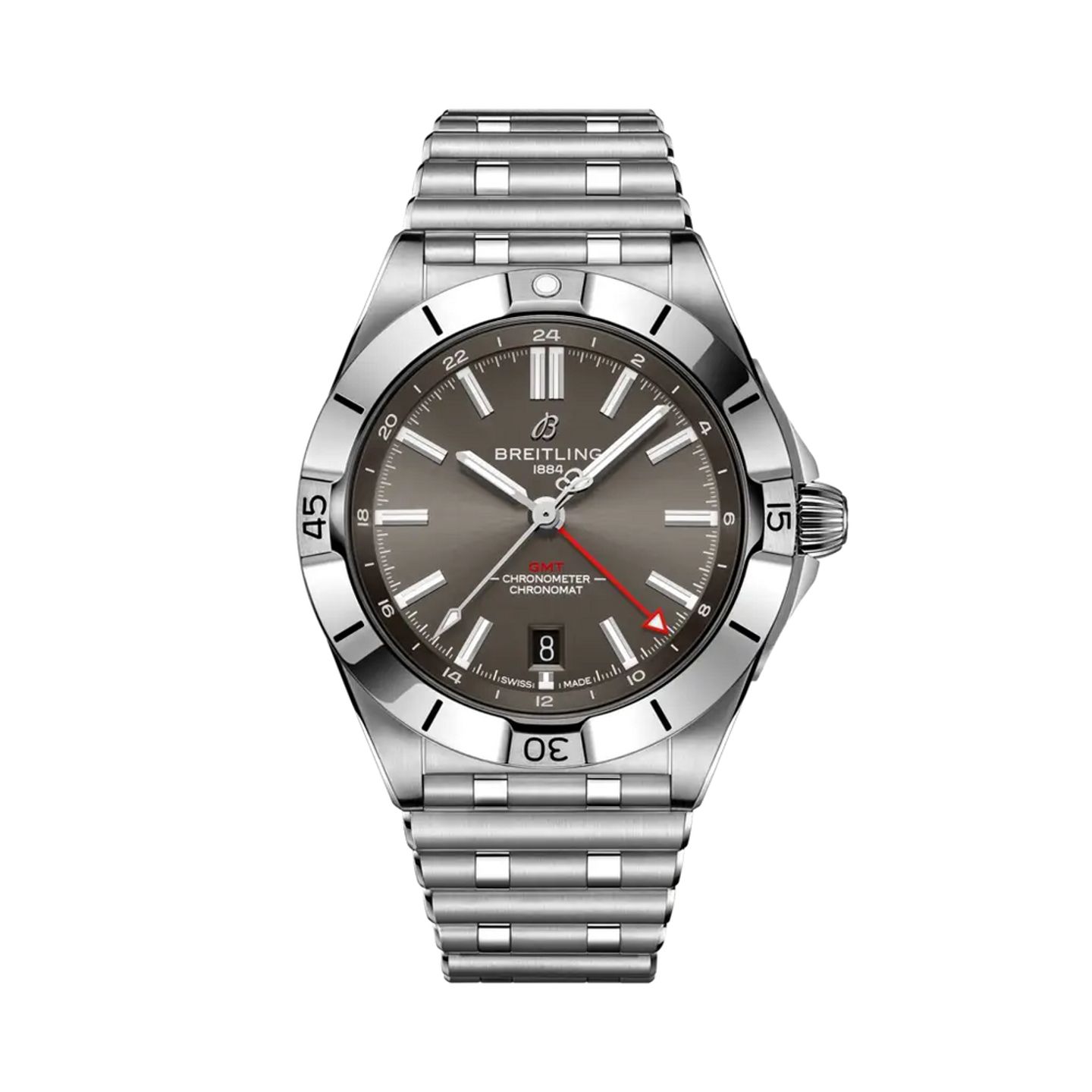 Breitling Chronomat GMT A32398101M1A1 (2025) - Grey dial 40 mm Steel case (1/1)