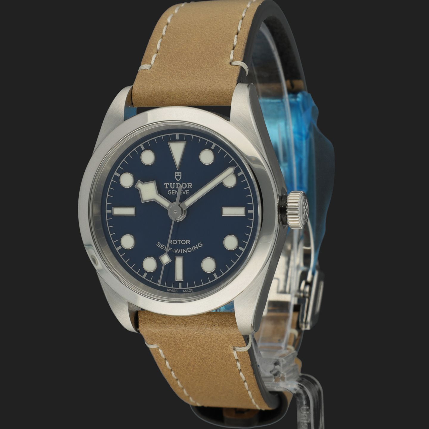 Tudor Black Bay 32 79580 (2024) - Blauw wijzerplaat 32mm Staal (1/8)