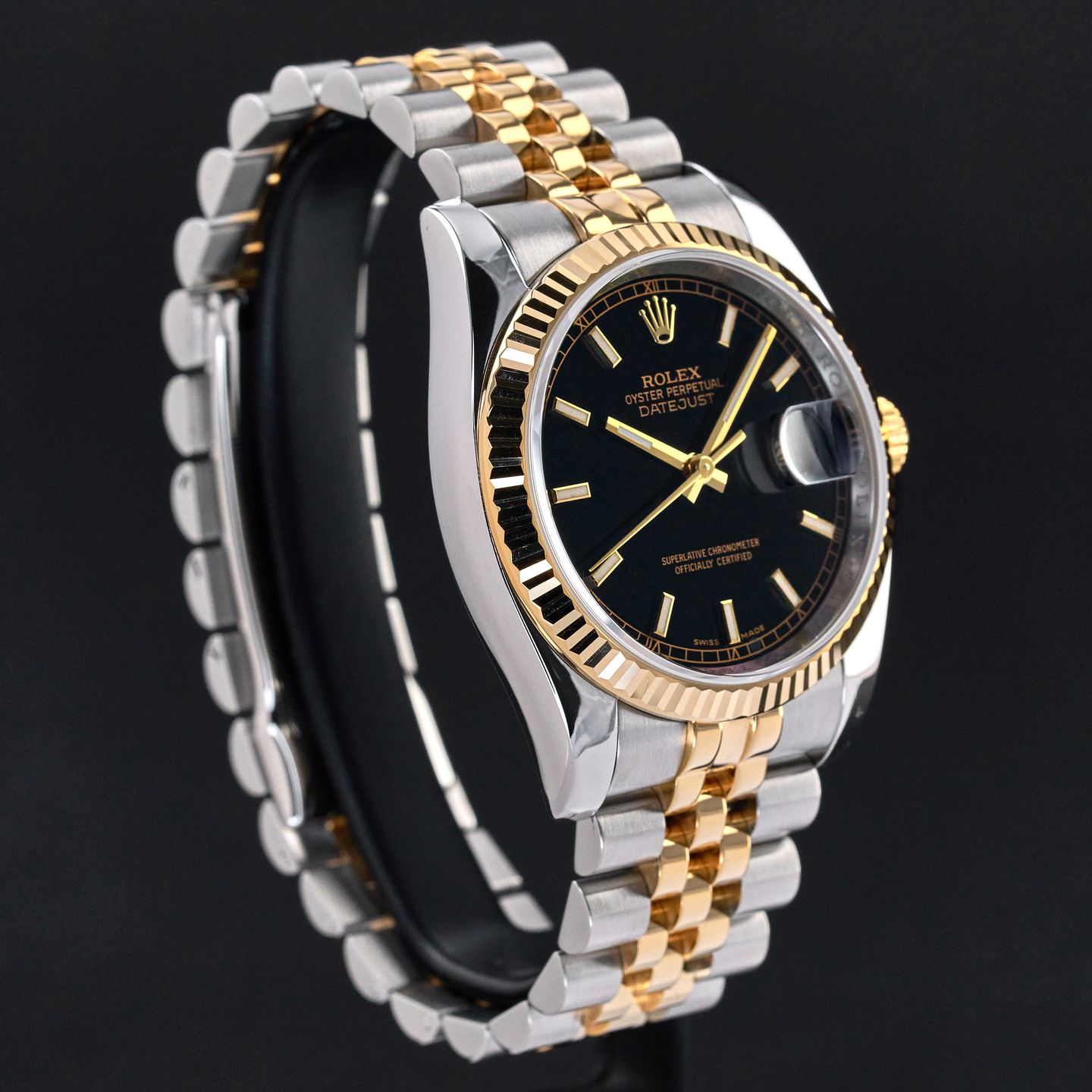 Rolex Datejust 36 116233 (2010) - 36mm Goud/Staal (4/7)