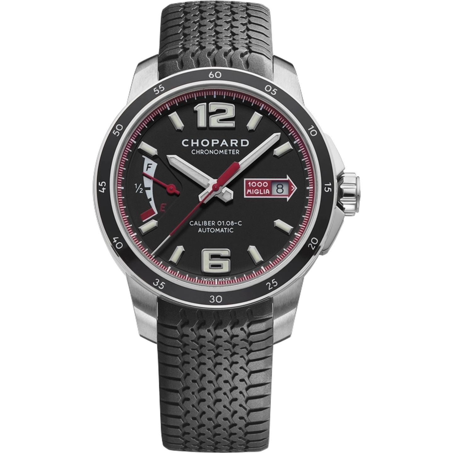Chopard Mille Miglia 168566-3001 (2025) - Zwart wijzerplaat 43mm Staal (1/1)