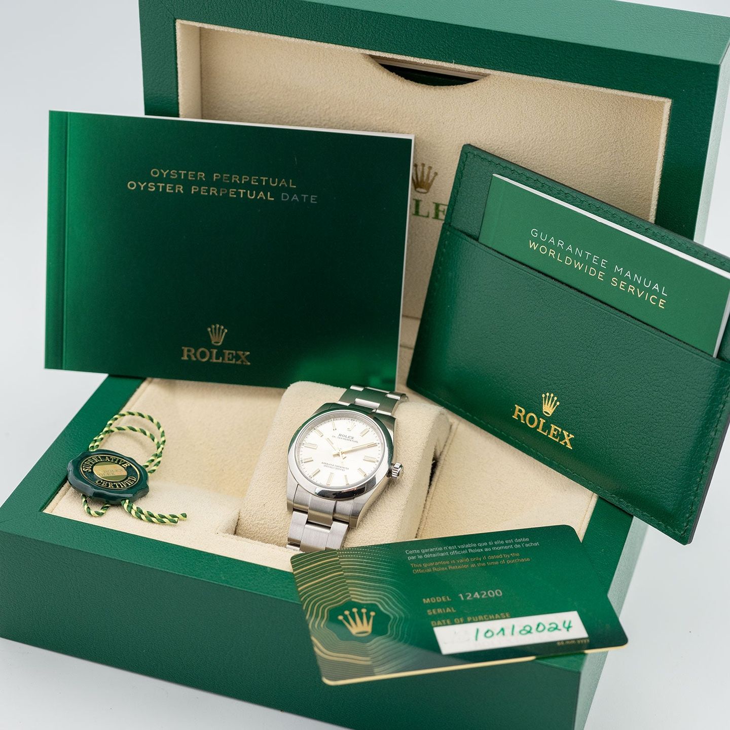 Rolex Oyster Perpetual 34 124200 - (5/5)