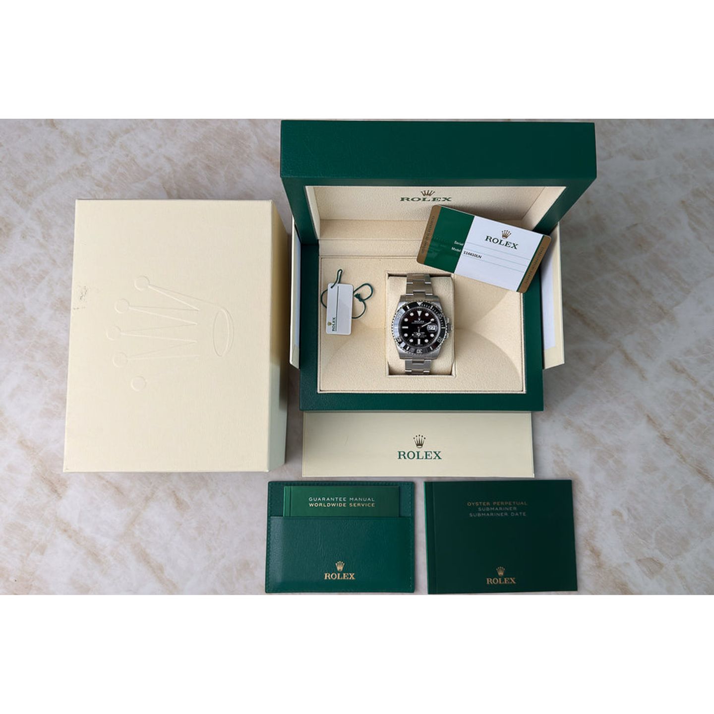 Rolex Submariner Date 116610LN (2020) - Black dial 40 mm Steel case (8/8)