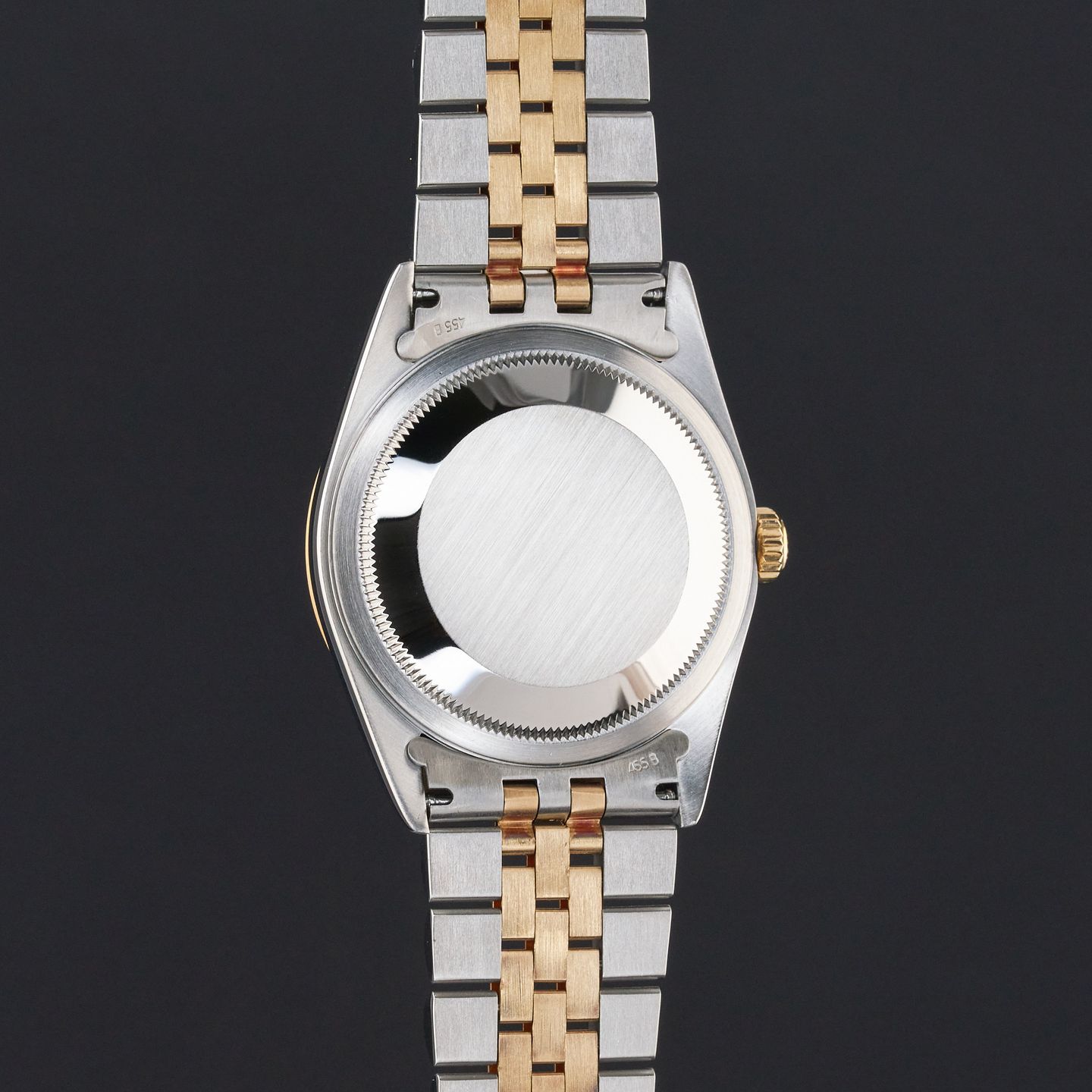 Rolex Datejust 36 16233 (1995) - Blue dial 36 mm Gold/Steel case (7/8)