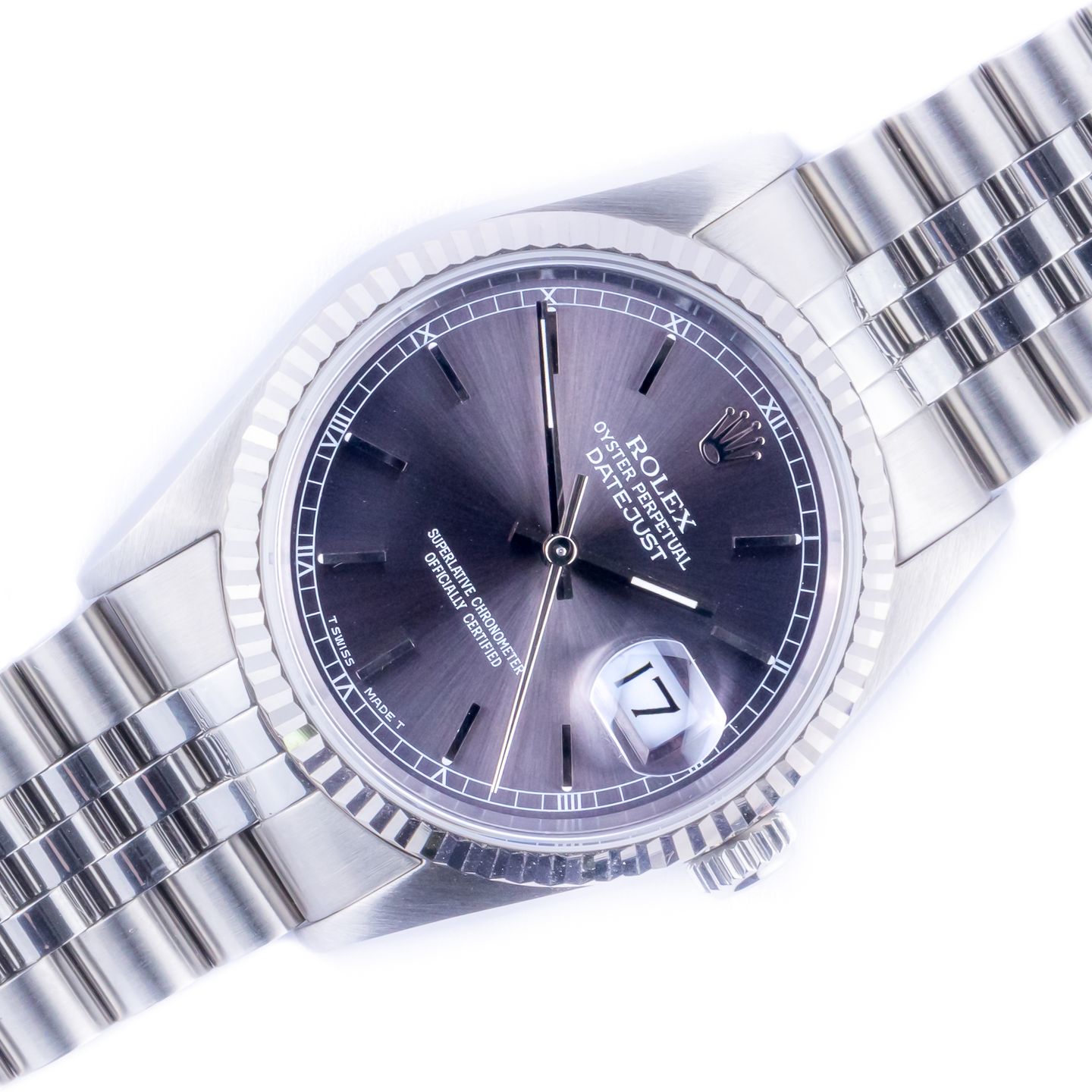 Rolex Datejust 36 16234 (1995) - 36mm Staal (1/8)