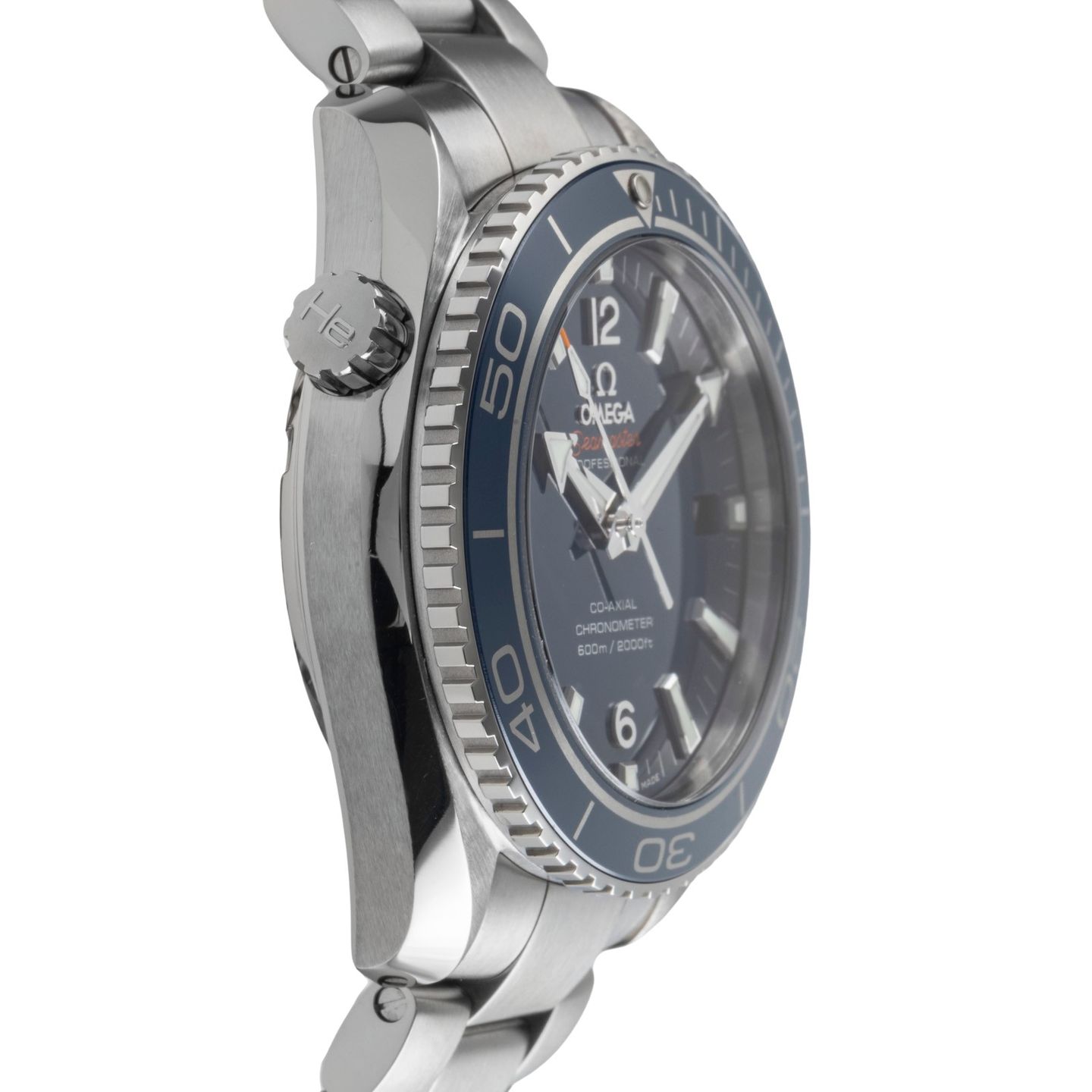 Omega Seamaster Planet Ocean 232.90.42.21.03.001 (Onbekend (willekeurig serienummer)) - Blauw wijzerplaat 42mm Titanium (7/8)