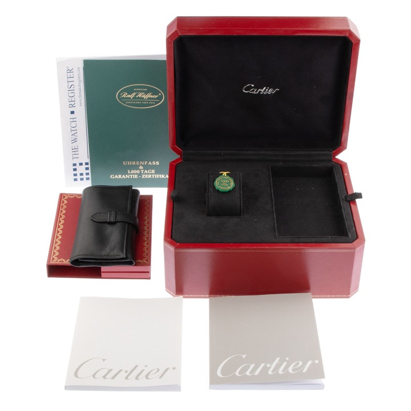 Cartier Roadster 2510 (2002) - Zwart wijzerplaat 37mm Staal (2/8)