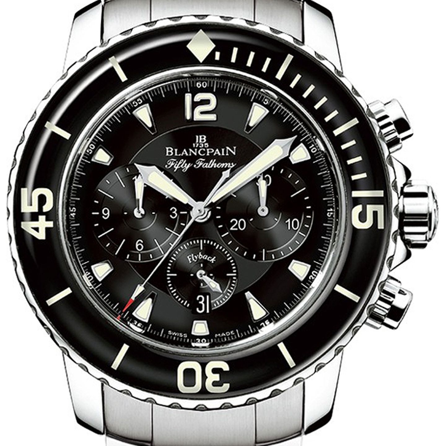 Blancpain Fifty Fathoms 5085F-1130-71S (2022) - Black dial 45 mm Steel case (1/1)
