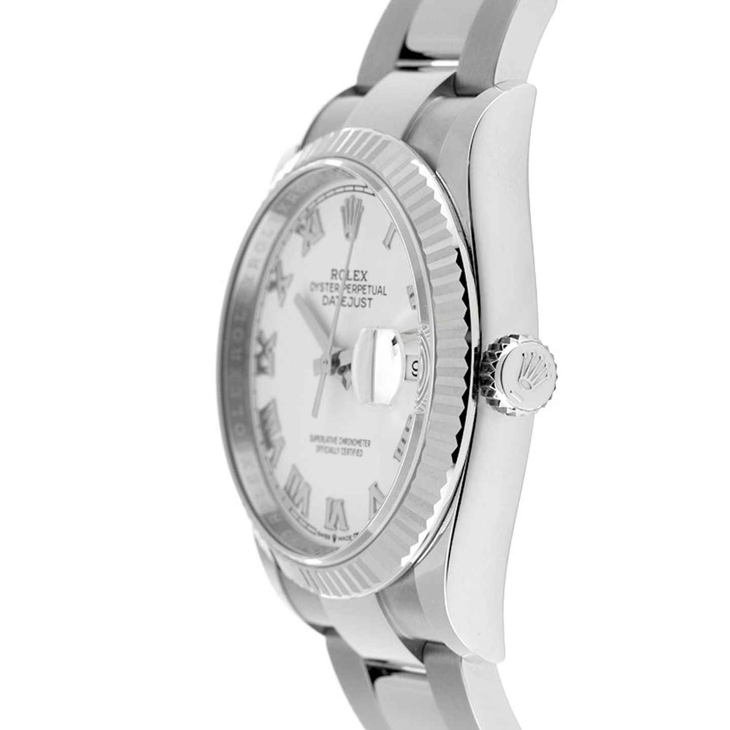 Rolex Datejust 36 126234 (2020) - White dial 36 mm Steel case (3/6)