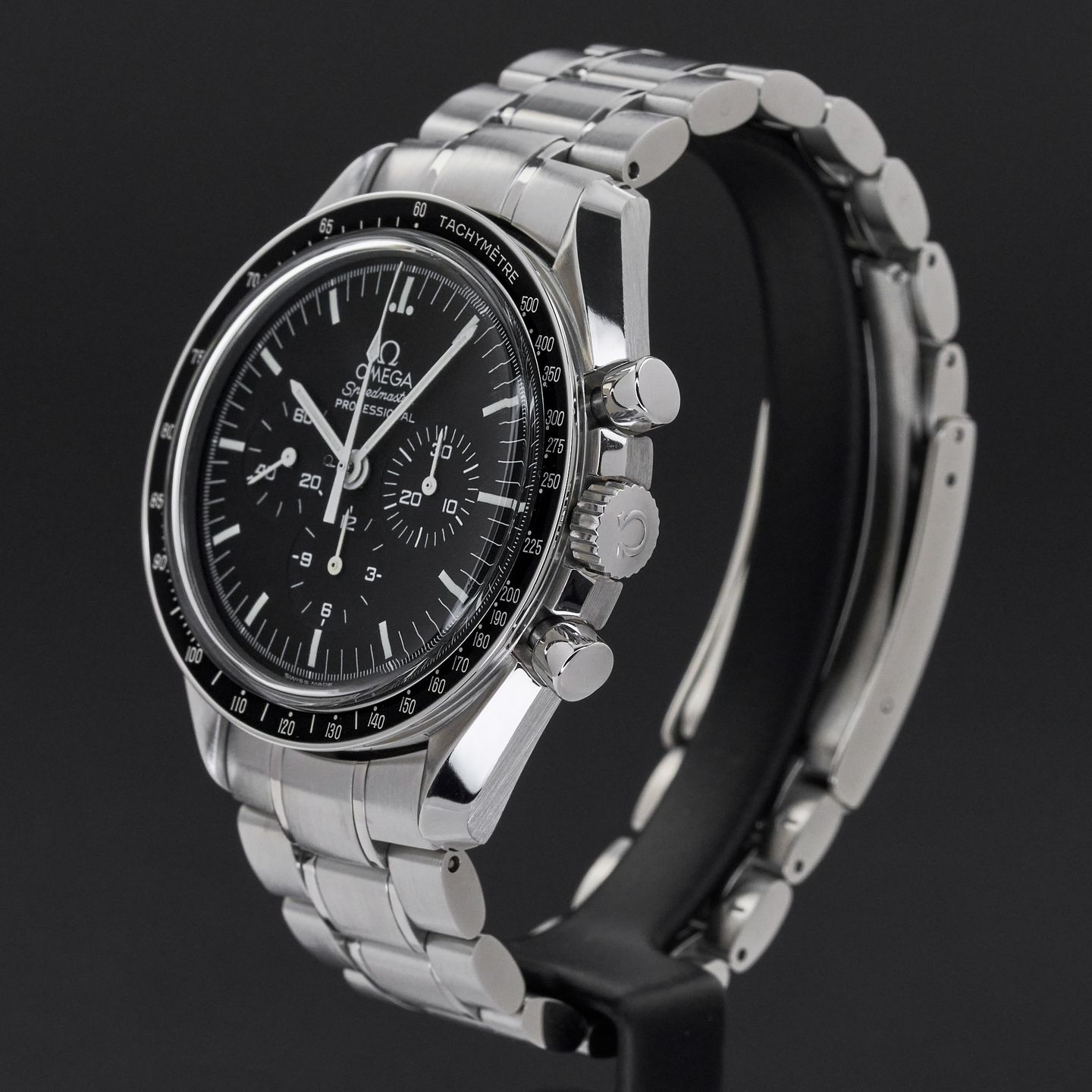 Omega Speedmaster Professional Moonwatch 3572.50 (Onbekend (willekeurig serienummer)) - Zwart wijzerplaat 42mm Staal (4/8)