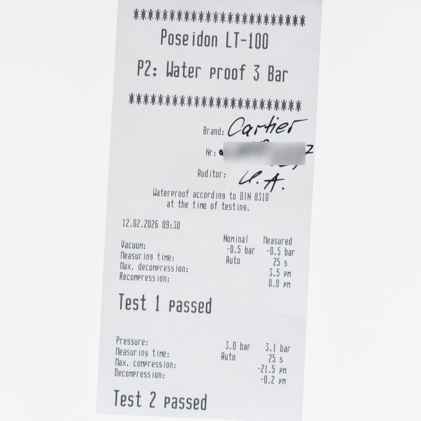 Cartier Pasha W31037H3 (2005) - Silver dial 38 mm Steel case (5/8)