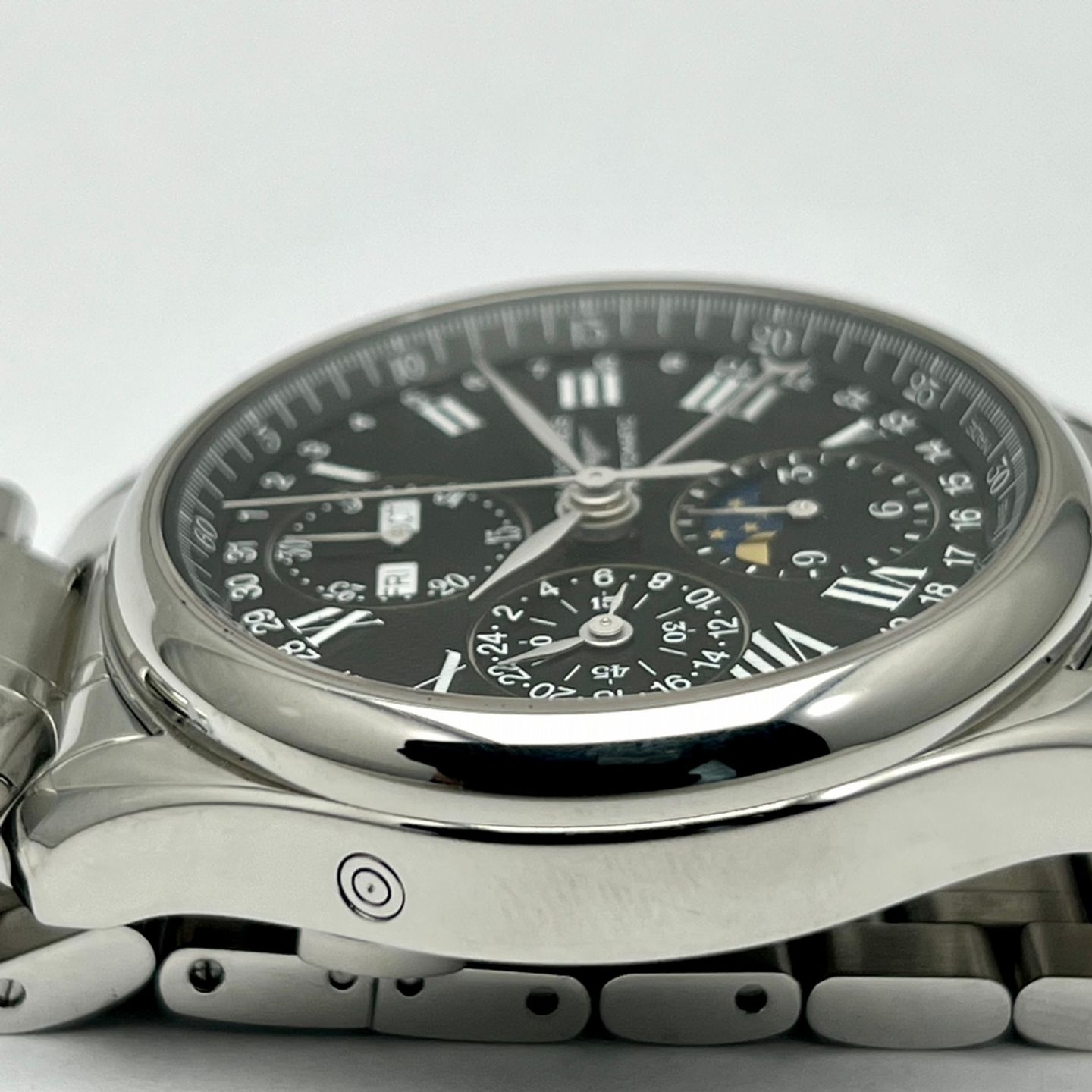 Longines Master Collection L2.673.4.51.6 (Unknown (random serial)) - Black dial 40 mm Steel case (10/10)