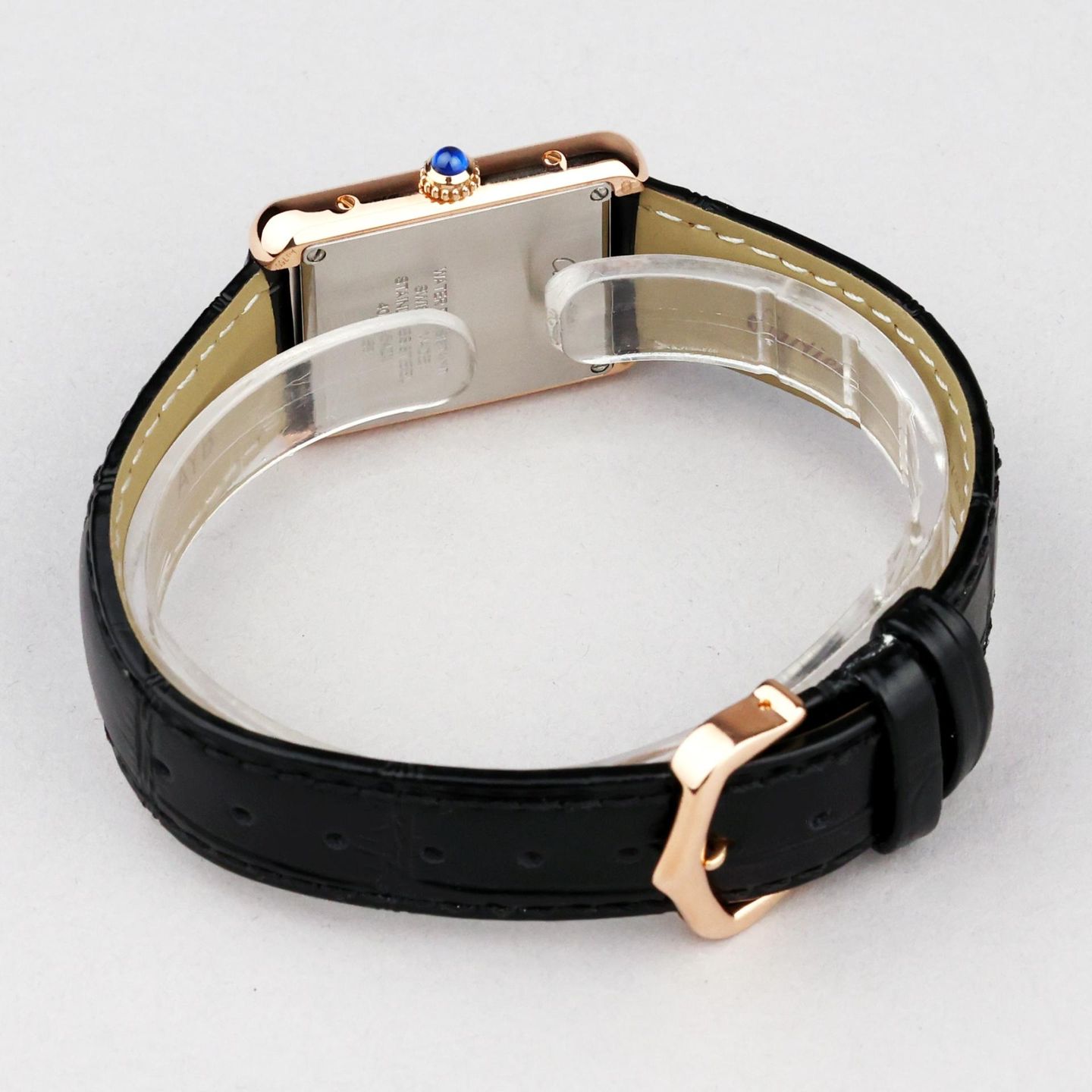 Cartier Tank Solo W5200024 (2018) - Zilver wijzerplaat 31mm Roségoud (6/7)