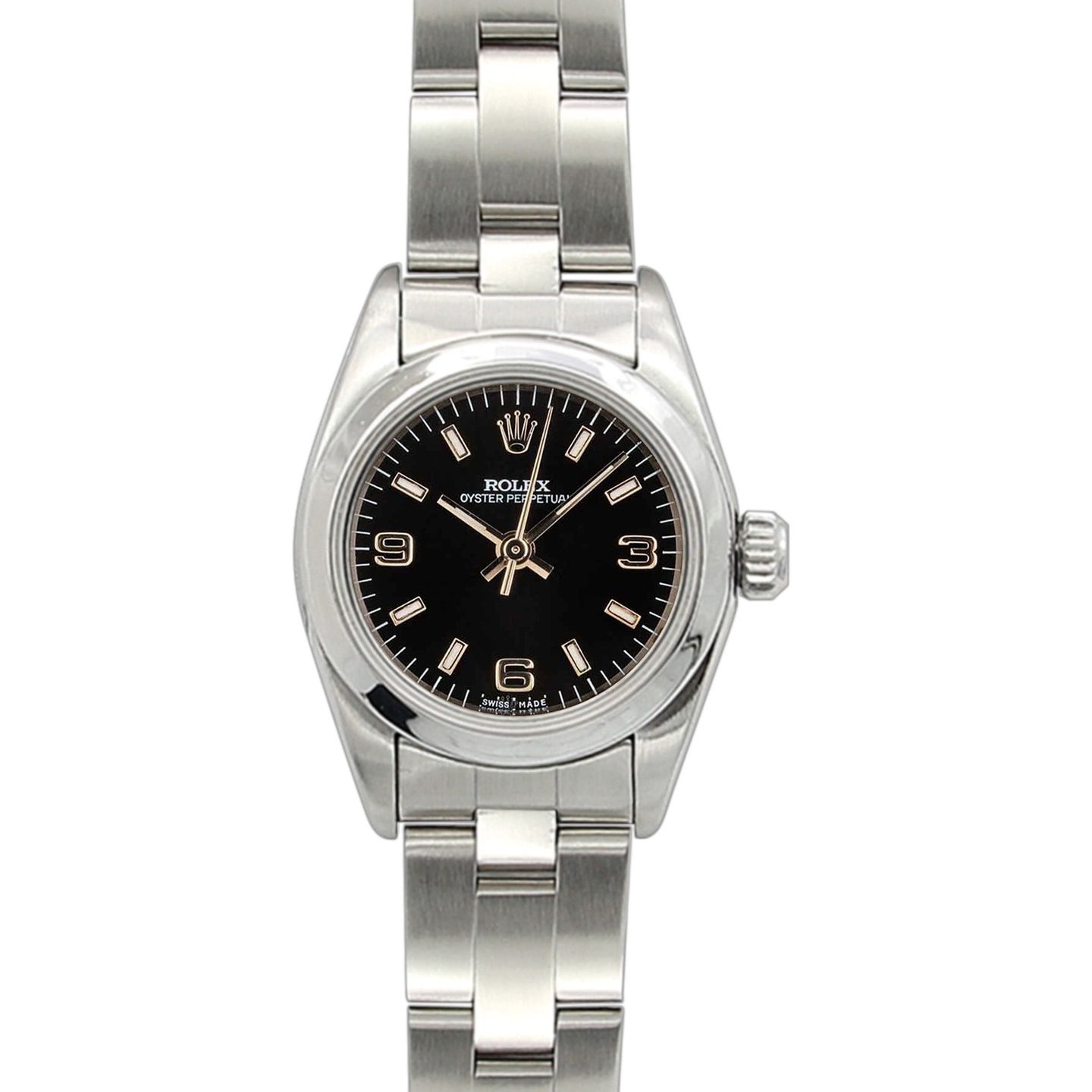 Rolex Oyster Perpetual 67180 (Onbekend (willekeurig serienummer)) - 26mm Staal (3/6)