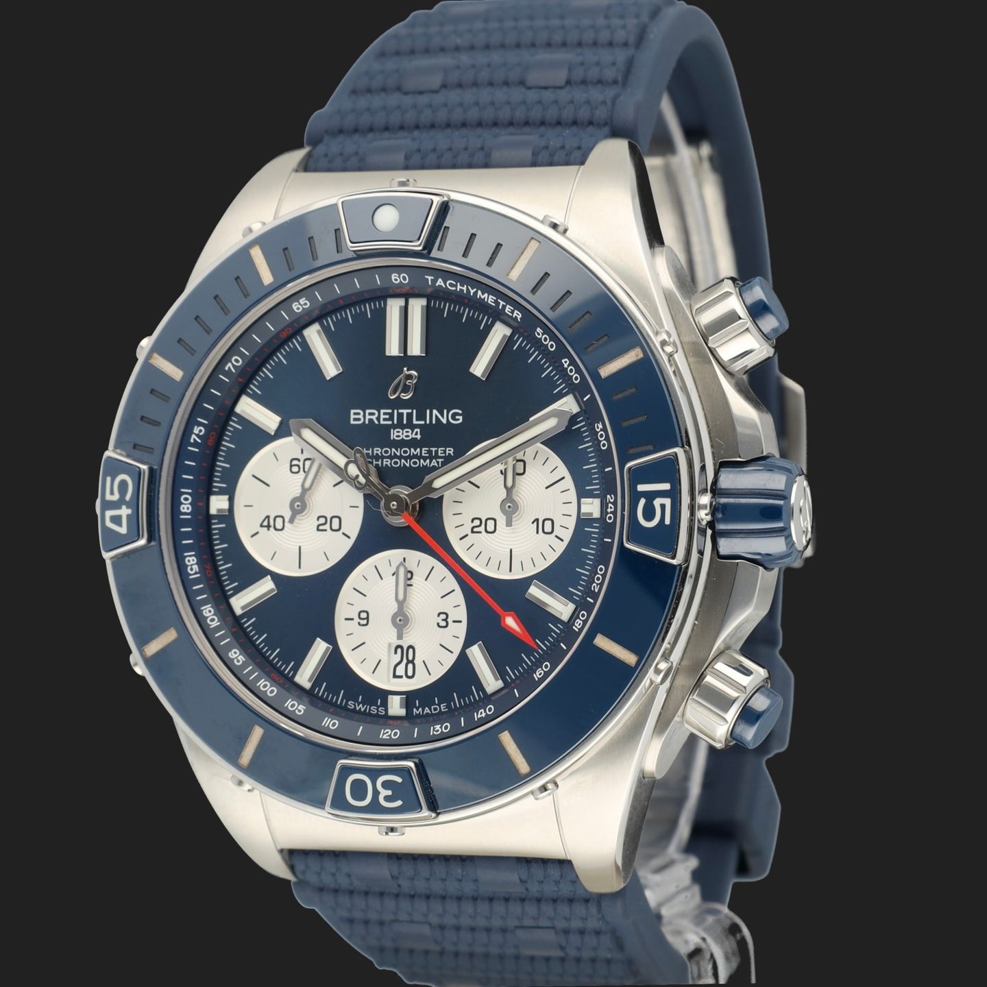 Breitling Chronomat AB0136161C1S1 (2023) - Blauw wijzerplaat 44mm Staal (1/8)