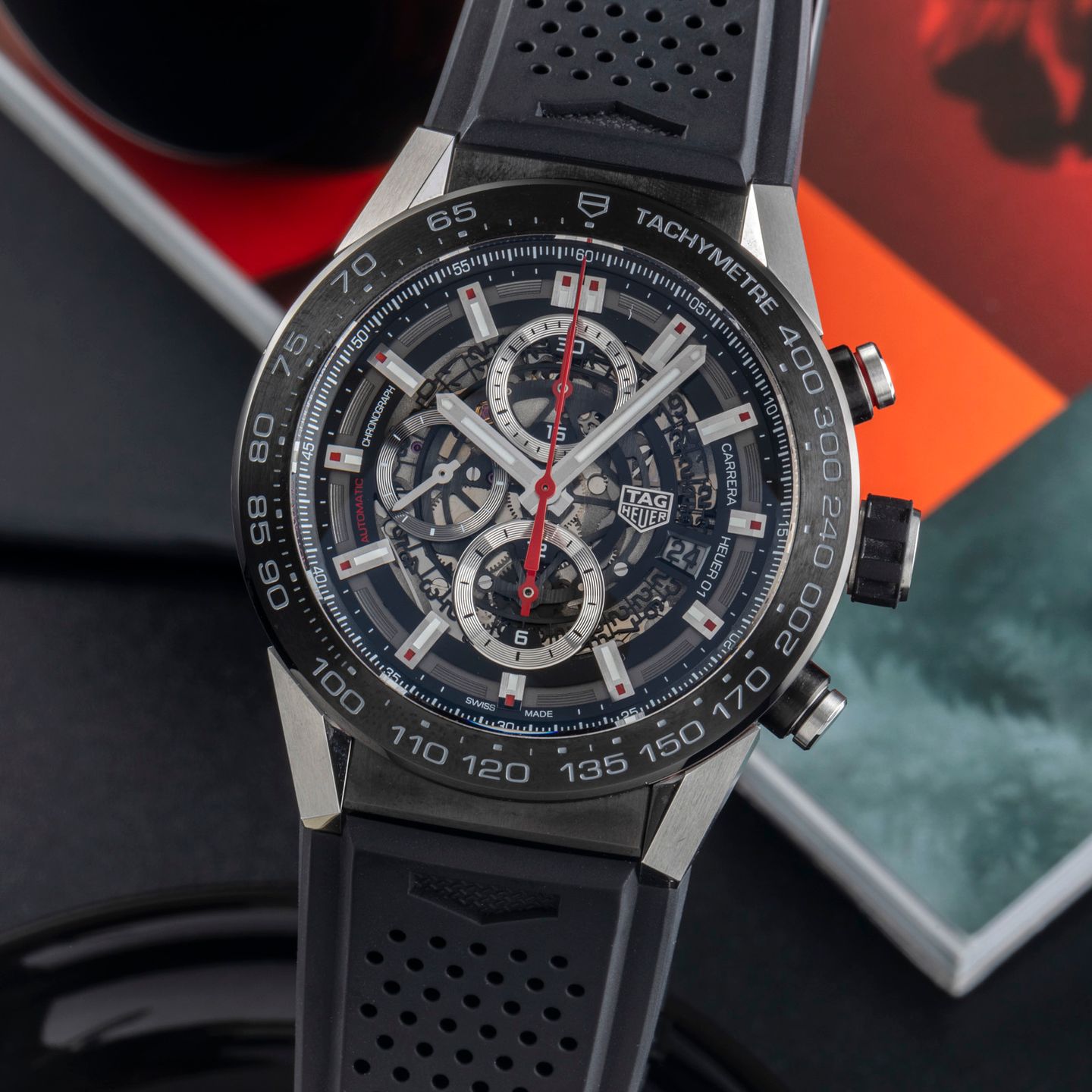 TAG Heuer Carrera Calibre HEUER 01 CAR2A1Z.FT6044 - (3/8)