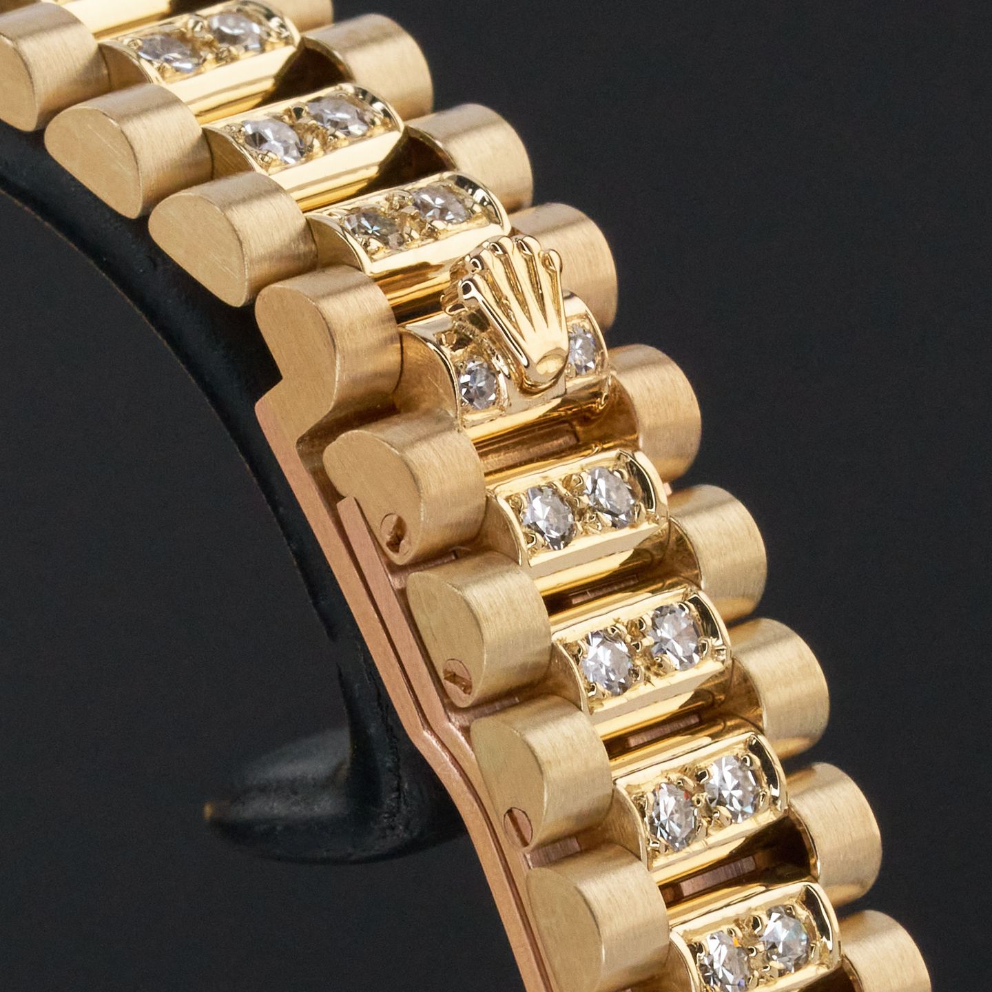 Rolex Lady-Datejust 69178 (1984) - Diamond dial 26 mm Yellow Gold case (7/7)