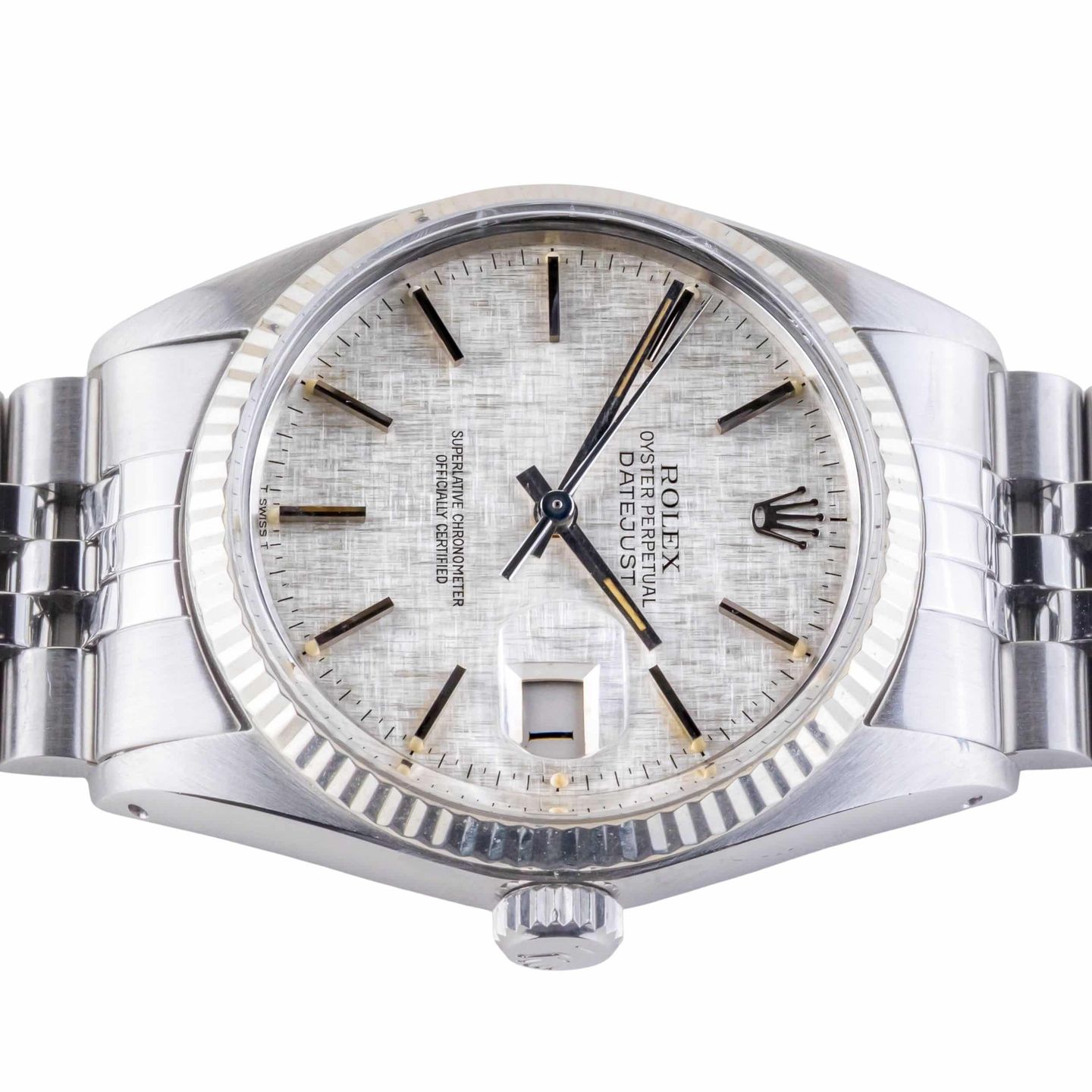 Rolex Datejust 36 16014 (1979) - Silver dial 36 mm Steel case (6/8)