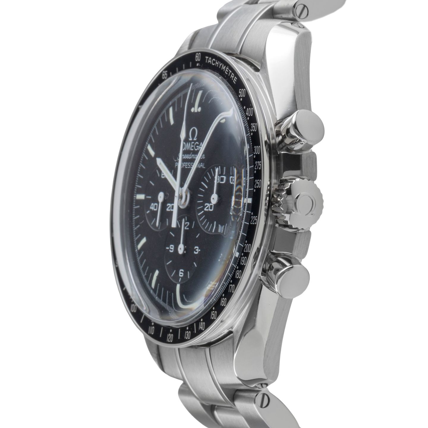 Omega Speedmaster Professional Moonwatch 311.30.42.30.01.005 (Unknown (random serial)) - Black dial 42 mm Steel case (6/8)