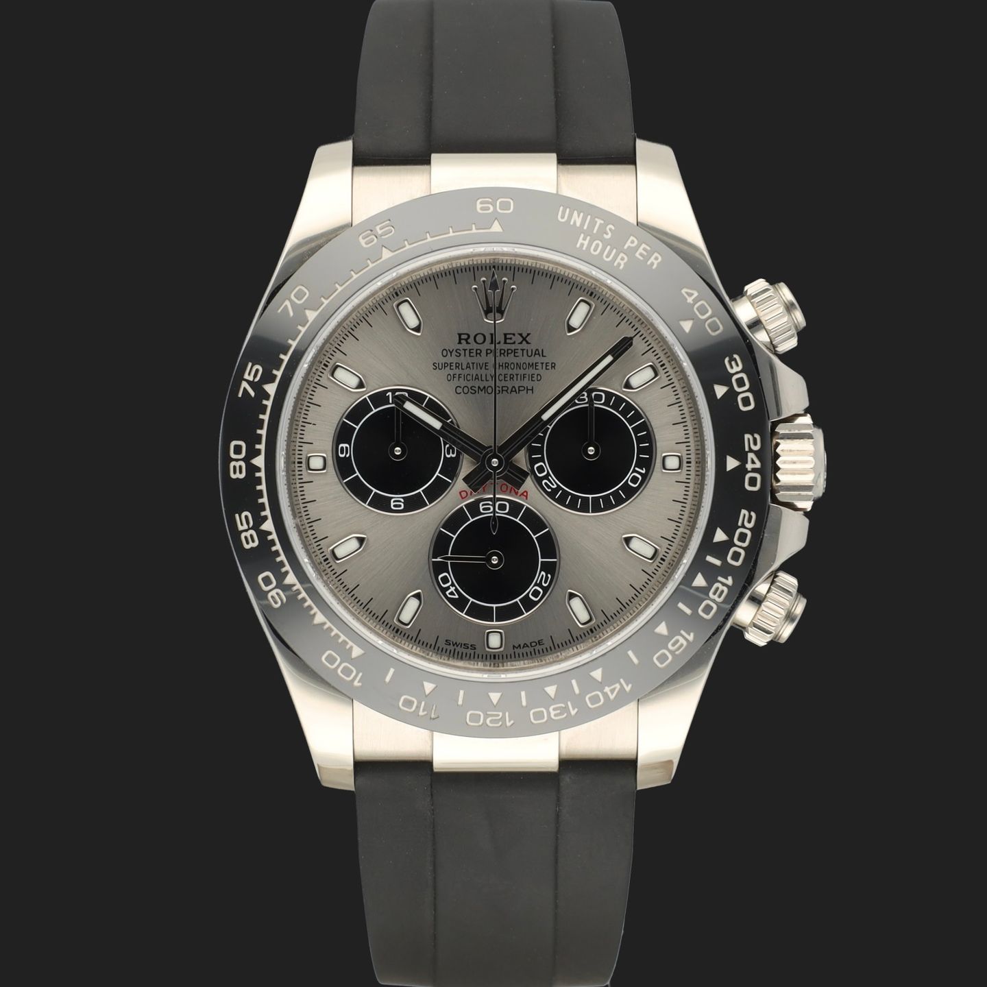 Rolex Daytona 116519LN (2017) - 40mm Witgoud (3/8)