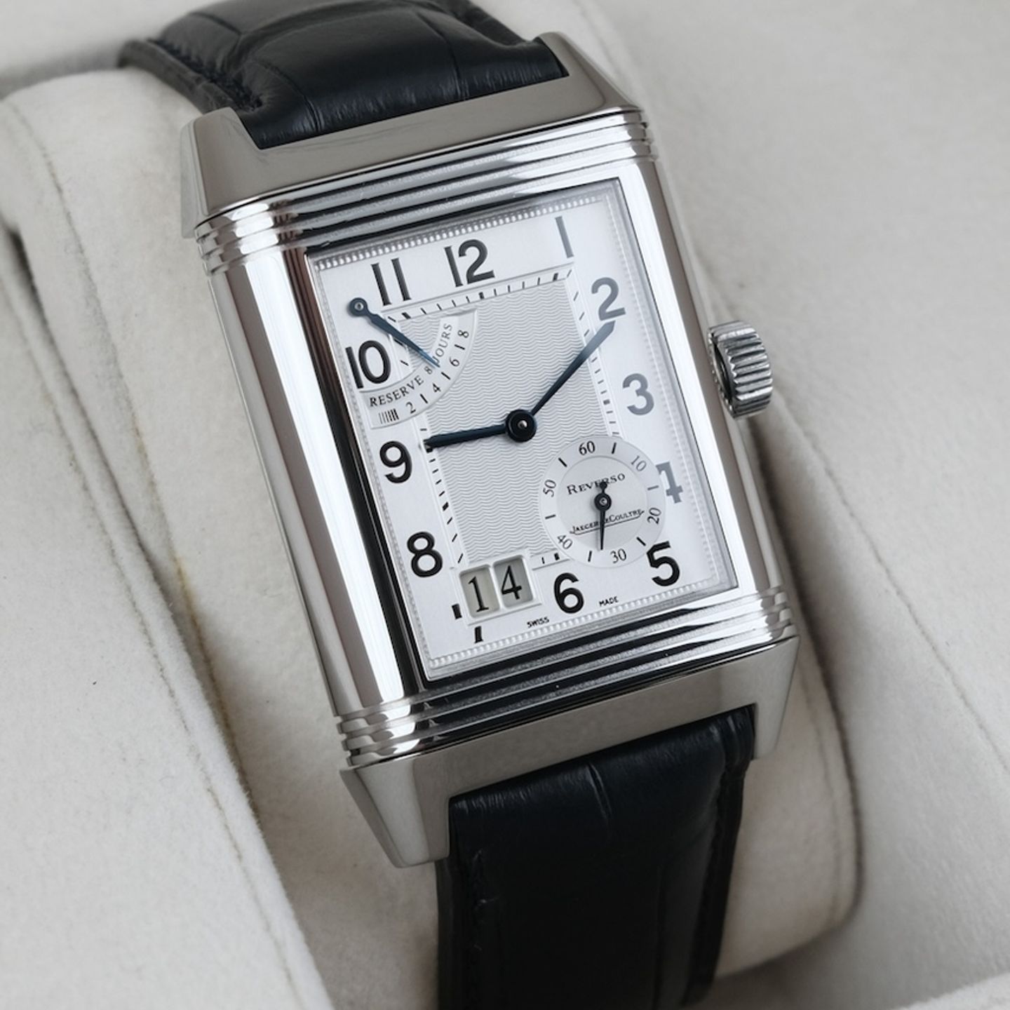 Jaeger-LeCoultre Grande Reverso Q3008420 (2005) - Silver dial 46 mm Steel case (2/8)