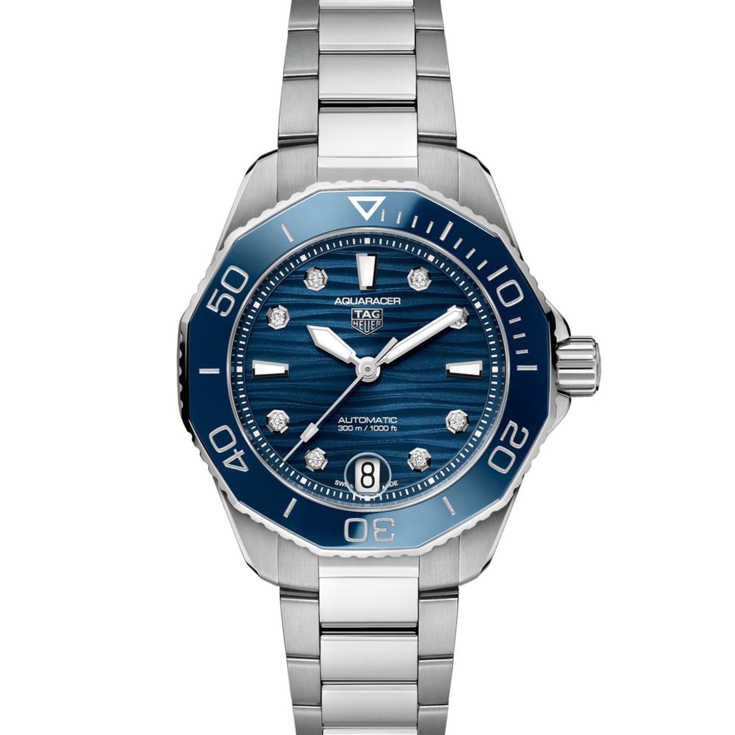 TAG Heuer Aquaracer Lady WBP231B.BA0618 (2024) - Blue dial 36 mm Steel case (1/1)