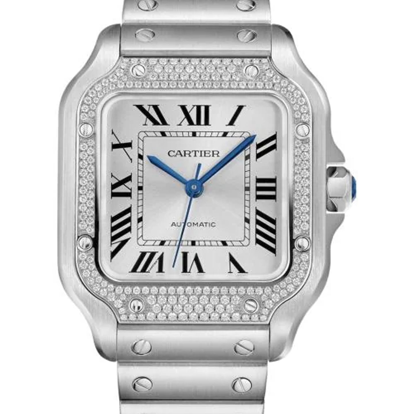 Cartier Santos W4SA0005 (2026) - Silver dial 42 mm Steel case (1/1)